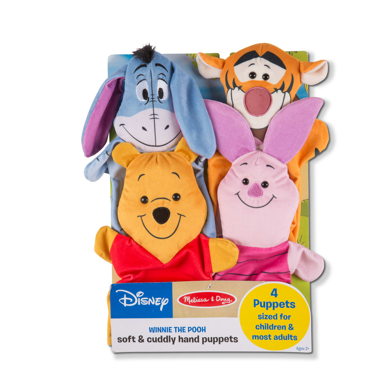 Disney Winnie the Pooh Soft & Cuddly Hand Puppets - Image 3