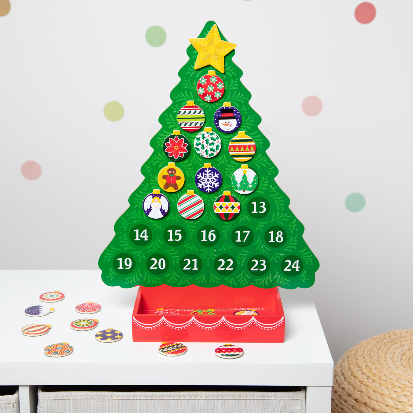 Countdown to Christmas Wooden Religious Advent Calendar - Image 10
