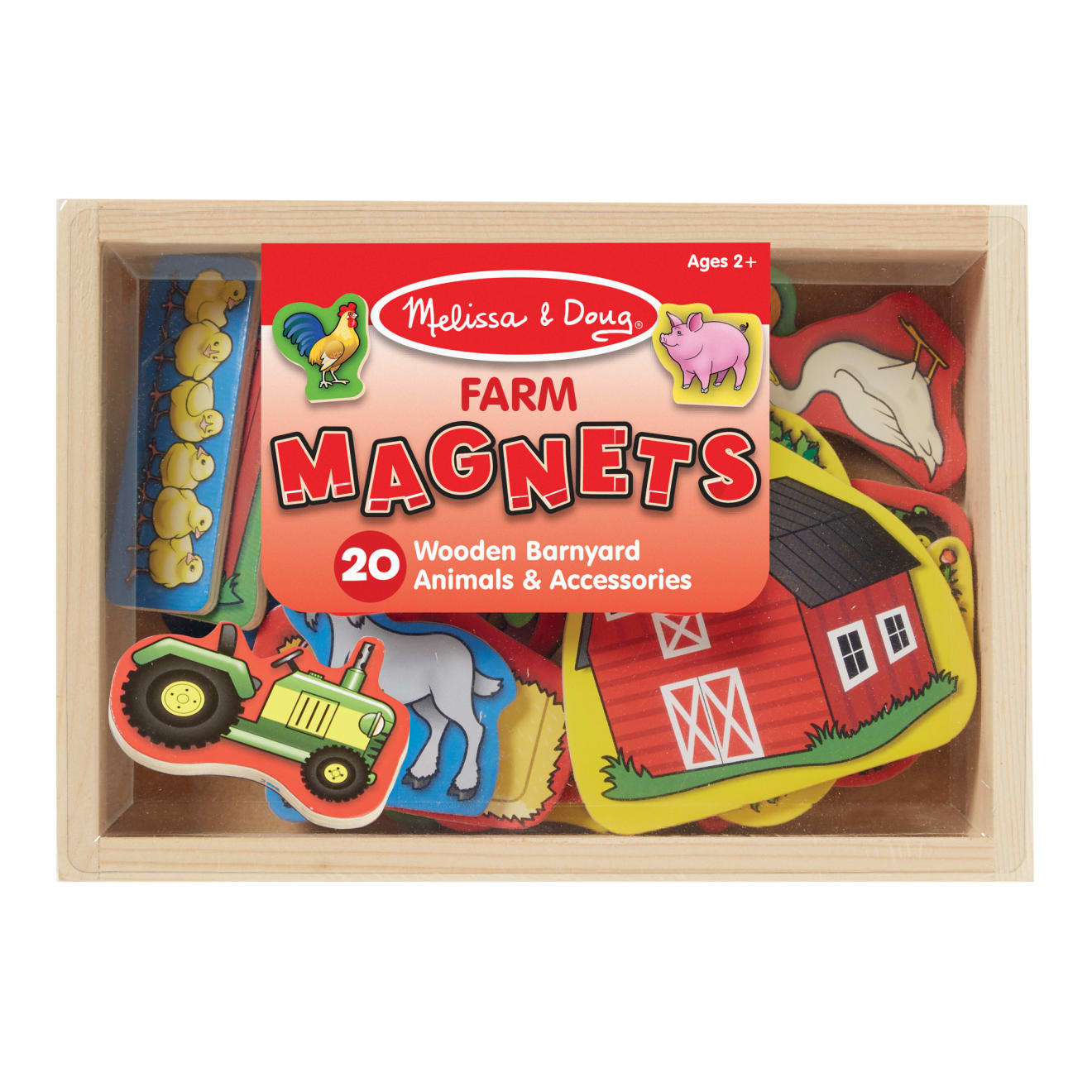 Wooden Farm Magnets - Image 3