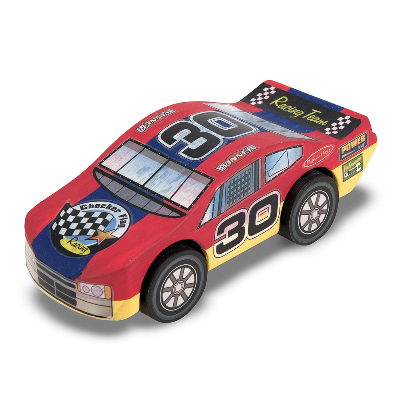 Decorate-Your-Own Wooden Race Car - Image 3