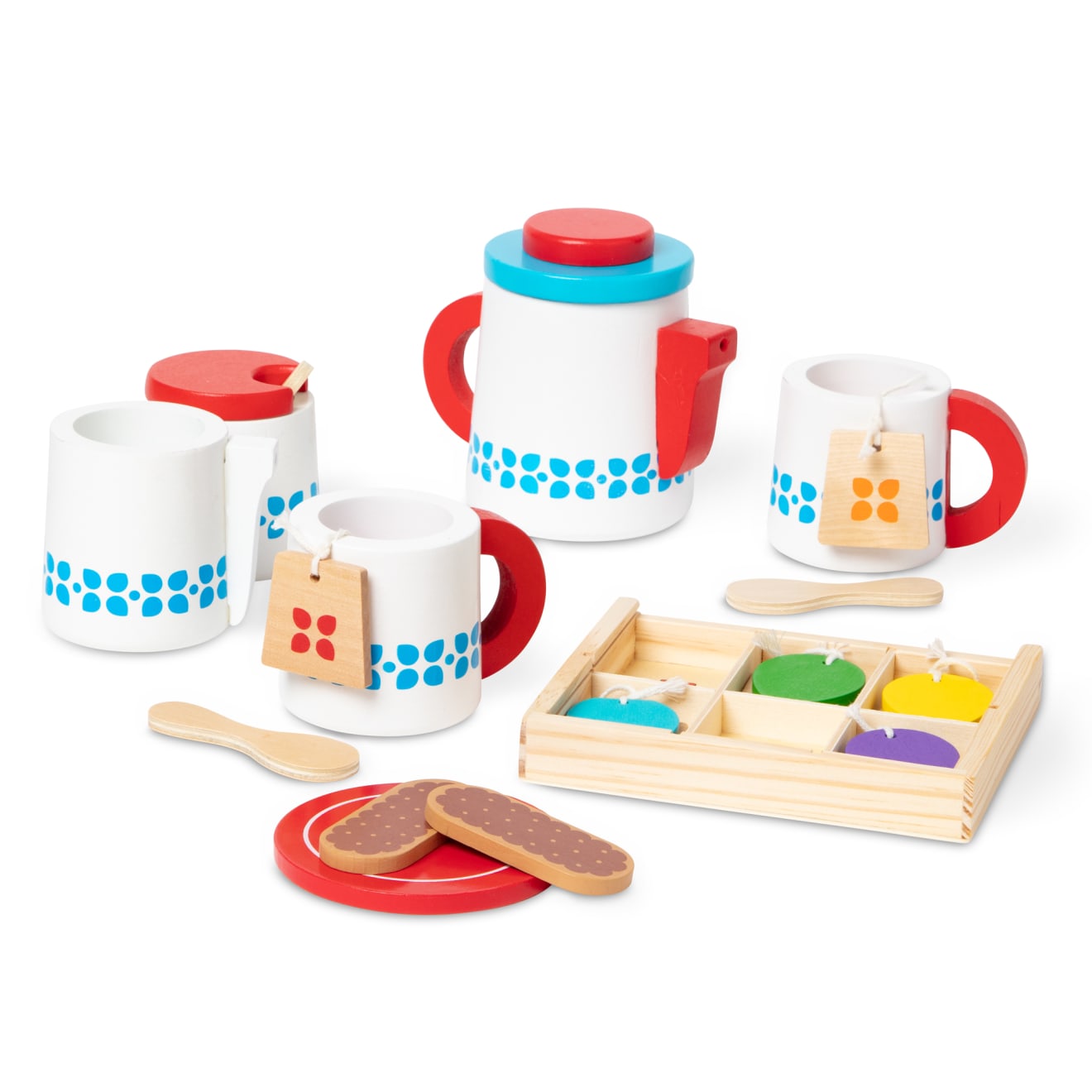 Wooden Steep & Serve Tea Set - Image 4