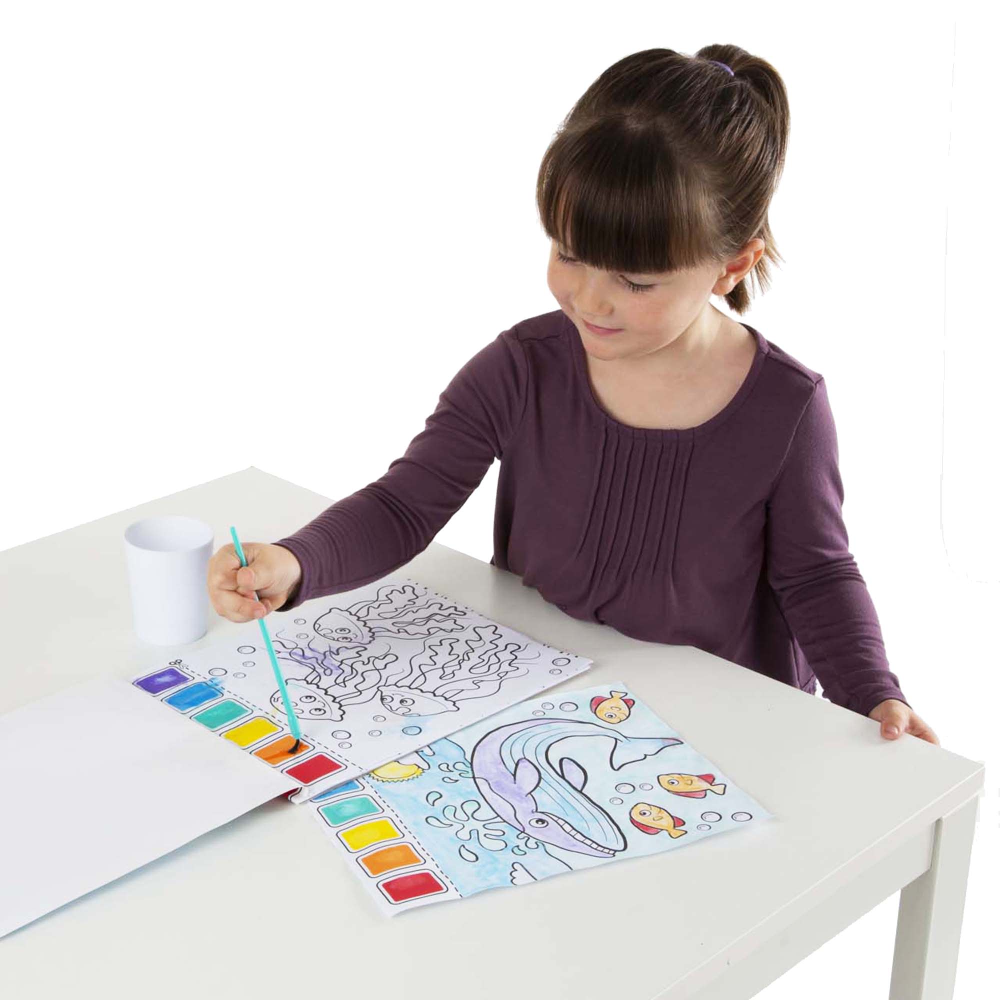 Paint With Water Activity Book - Ocean - Image 8