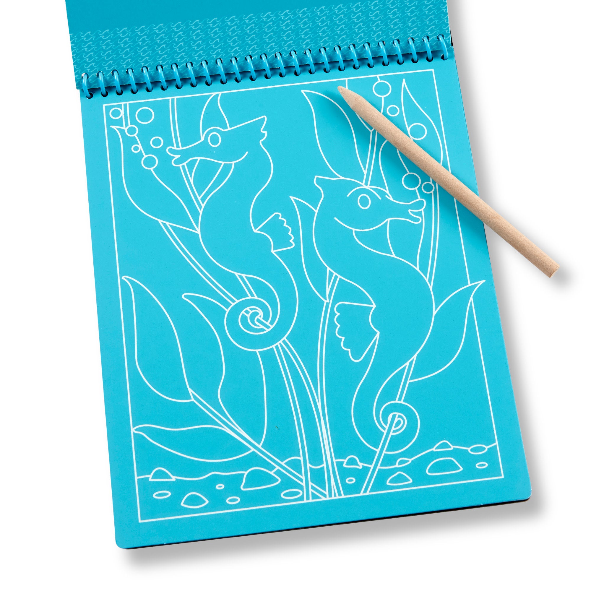 On the Go Scratch Art Color-Reveal Pad - Sea Life - Image 5