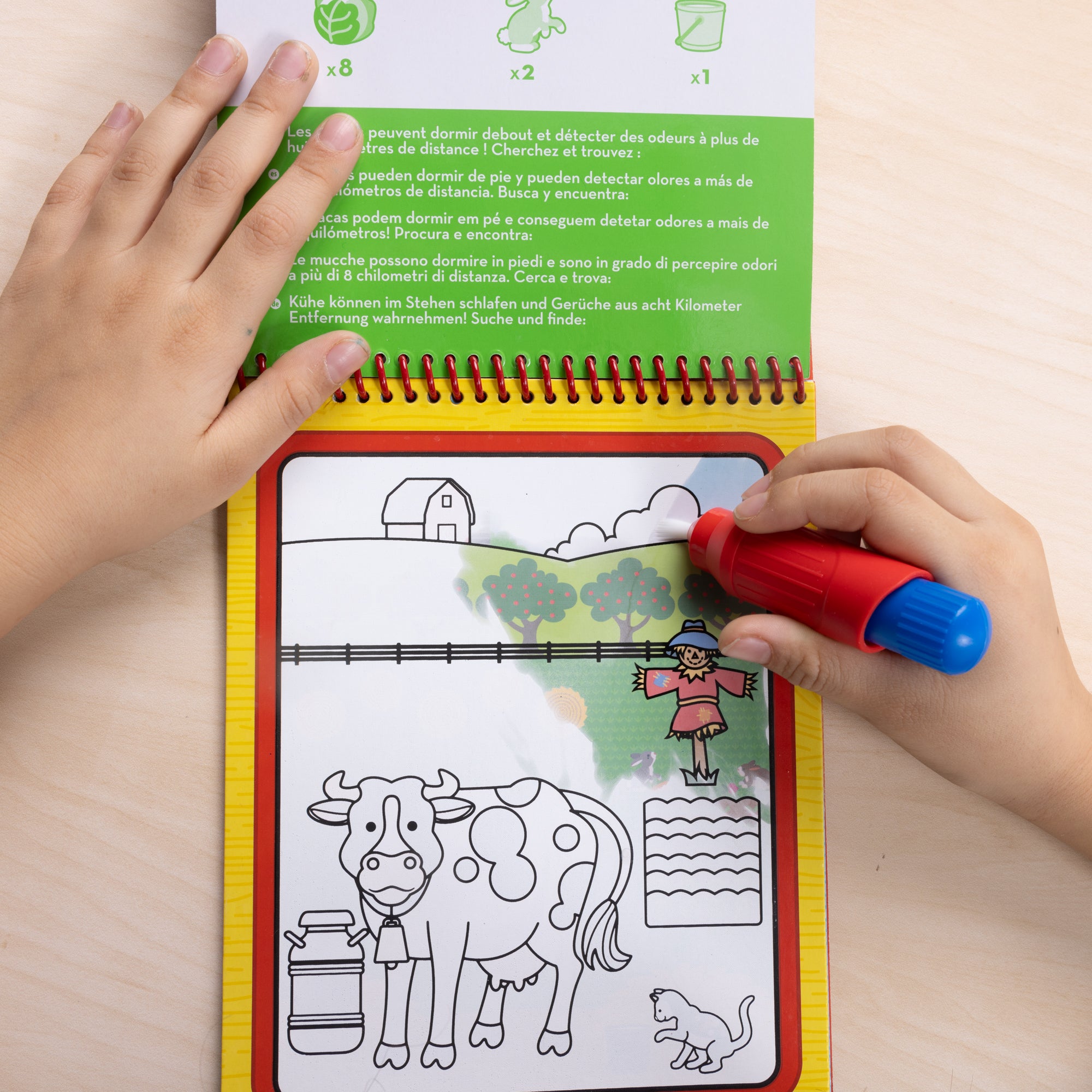 On the Go Water WOW! Color Reveal Pad - Farm - Image 2