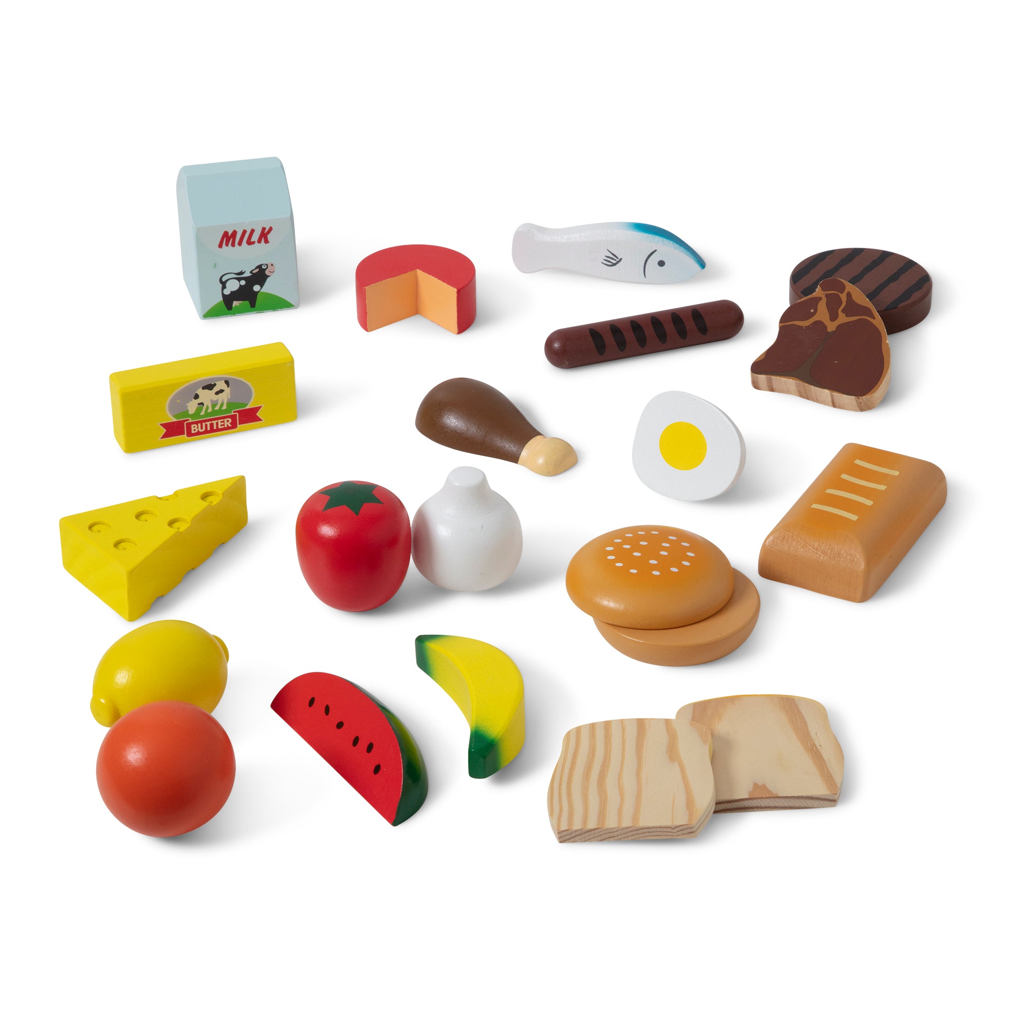 Food Groups - Wooden Play Food - Image 4