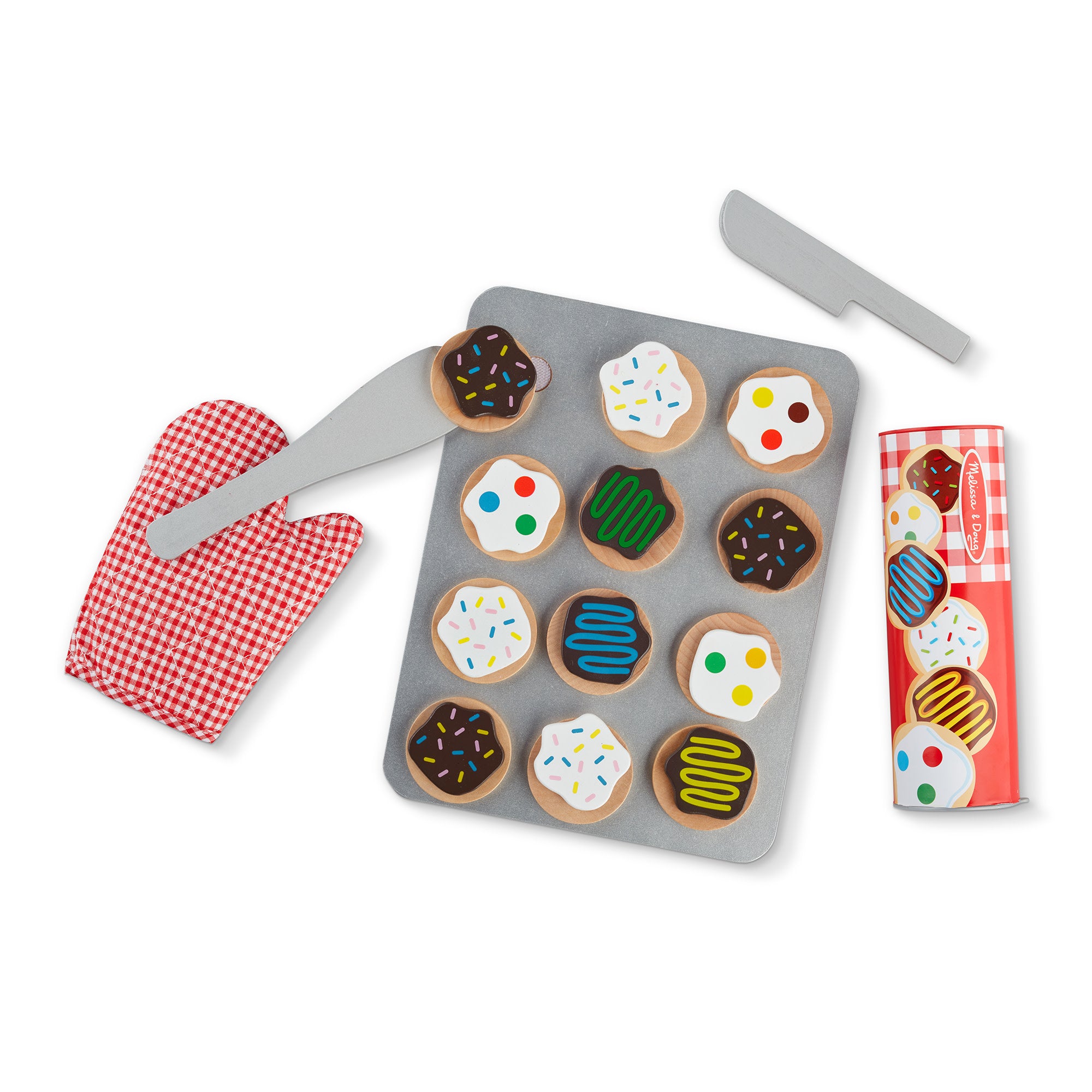 Slice & Bake Cookie Set - Wooden Play Food - Image 4