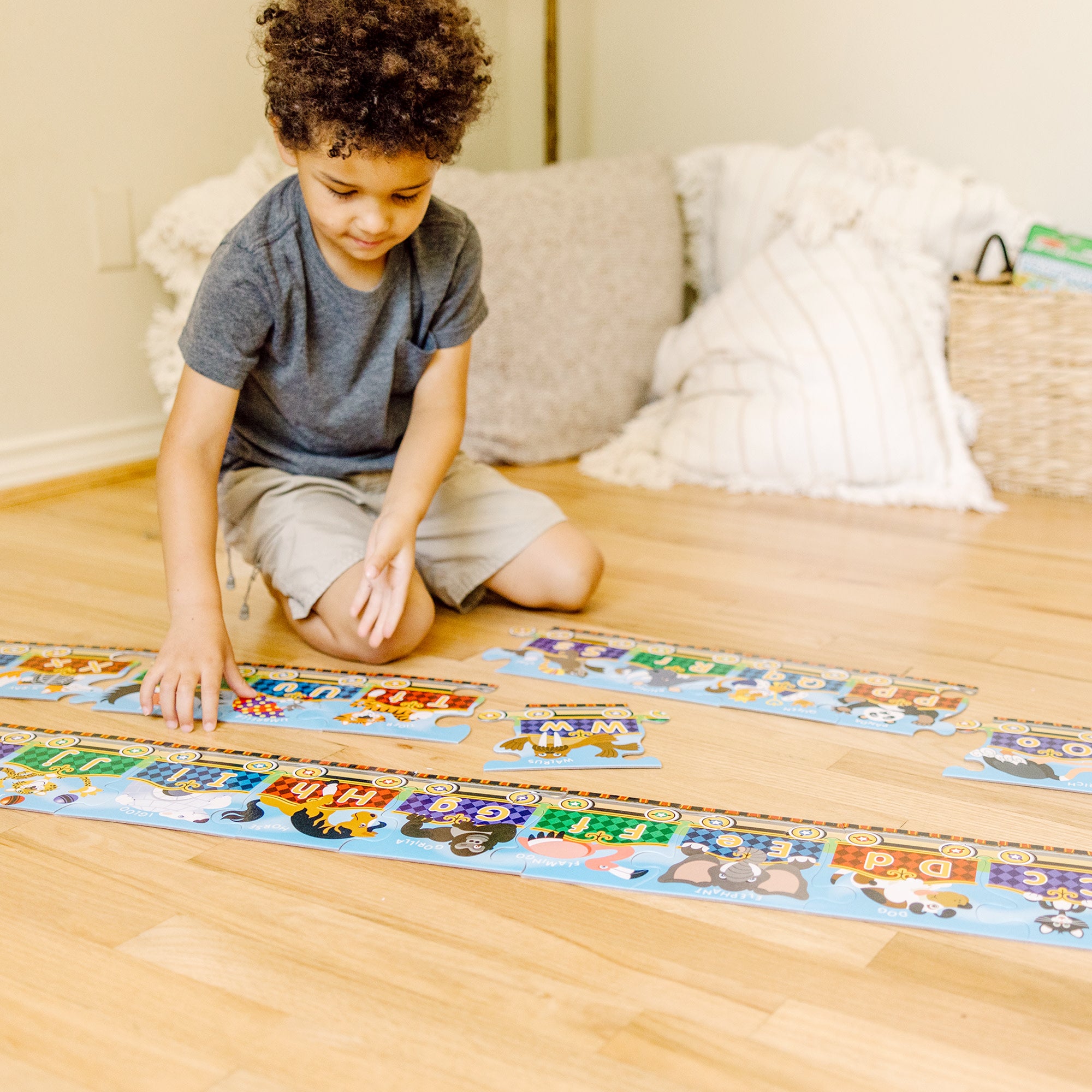 Alphabet Express Floor Puzzle - 27 Pieces - Image 5