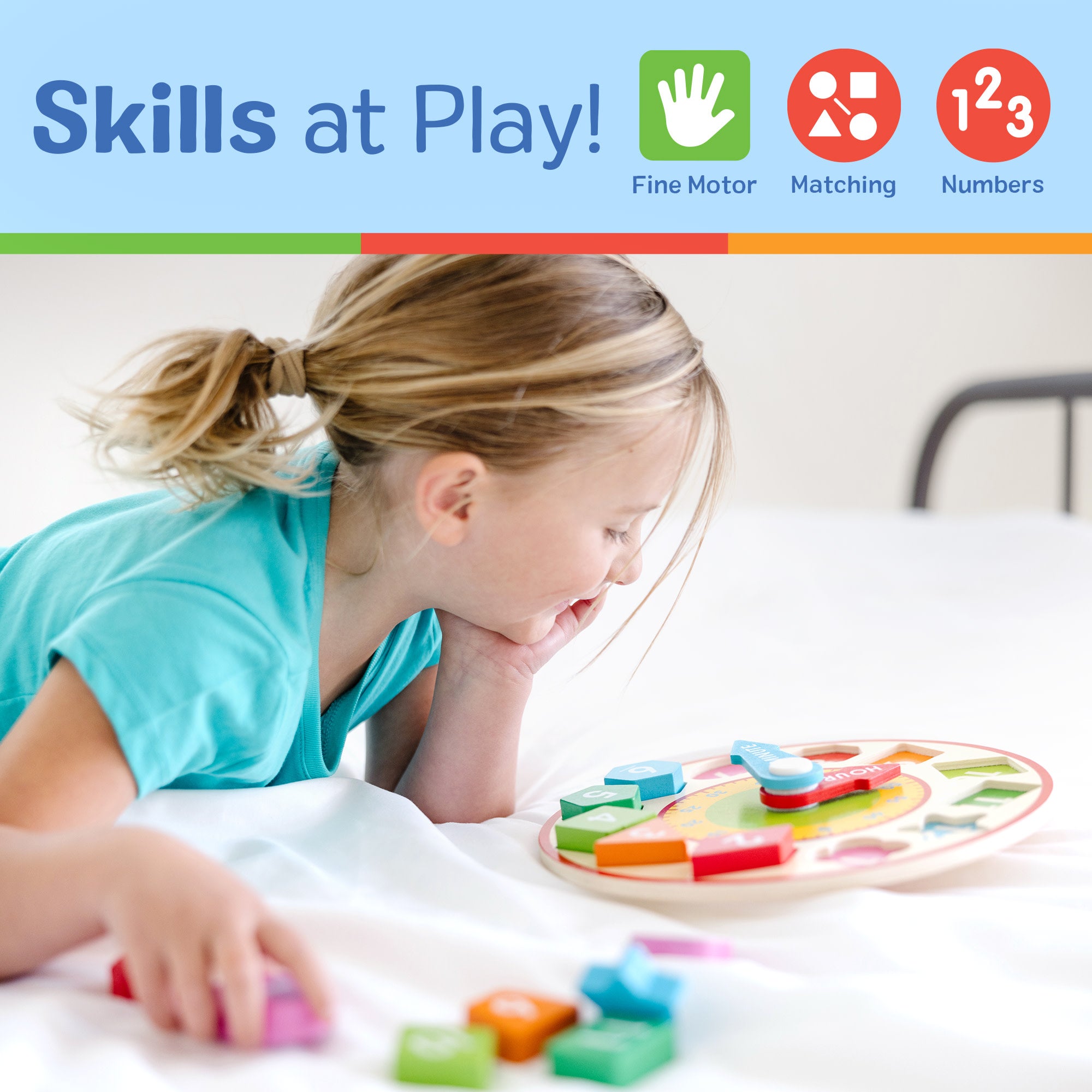 Shape Sorting Clock - Image 5