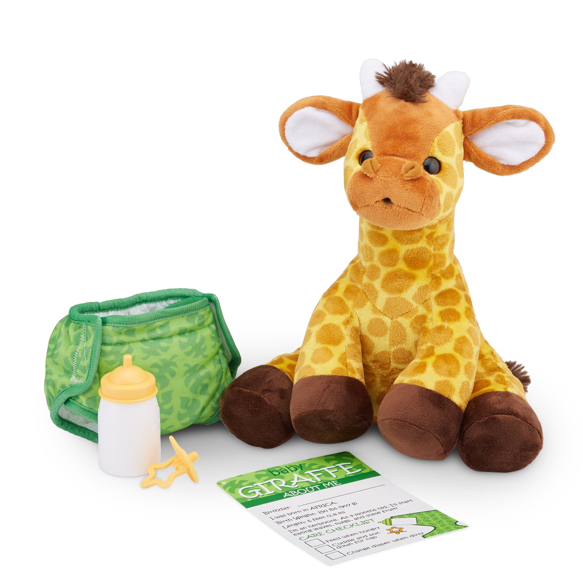 Baby Giraffe Stuffed Animal - Image 4
