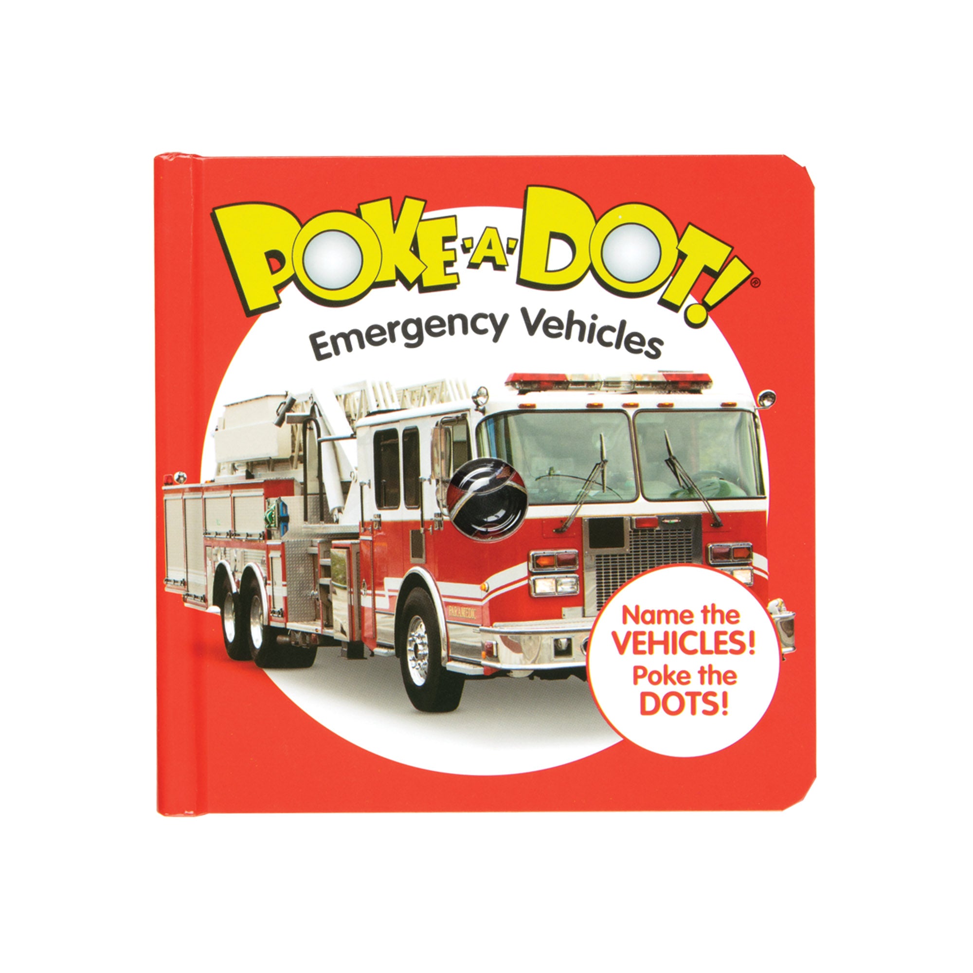 Poke-a-Dot: Emergency Vehicles Board Book - Image 3
