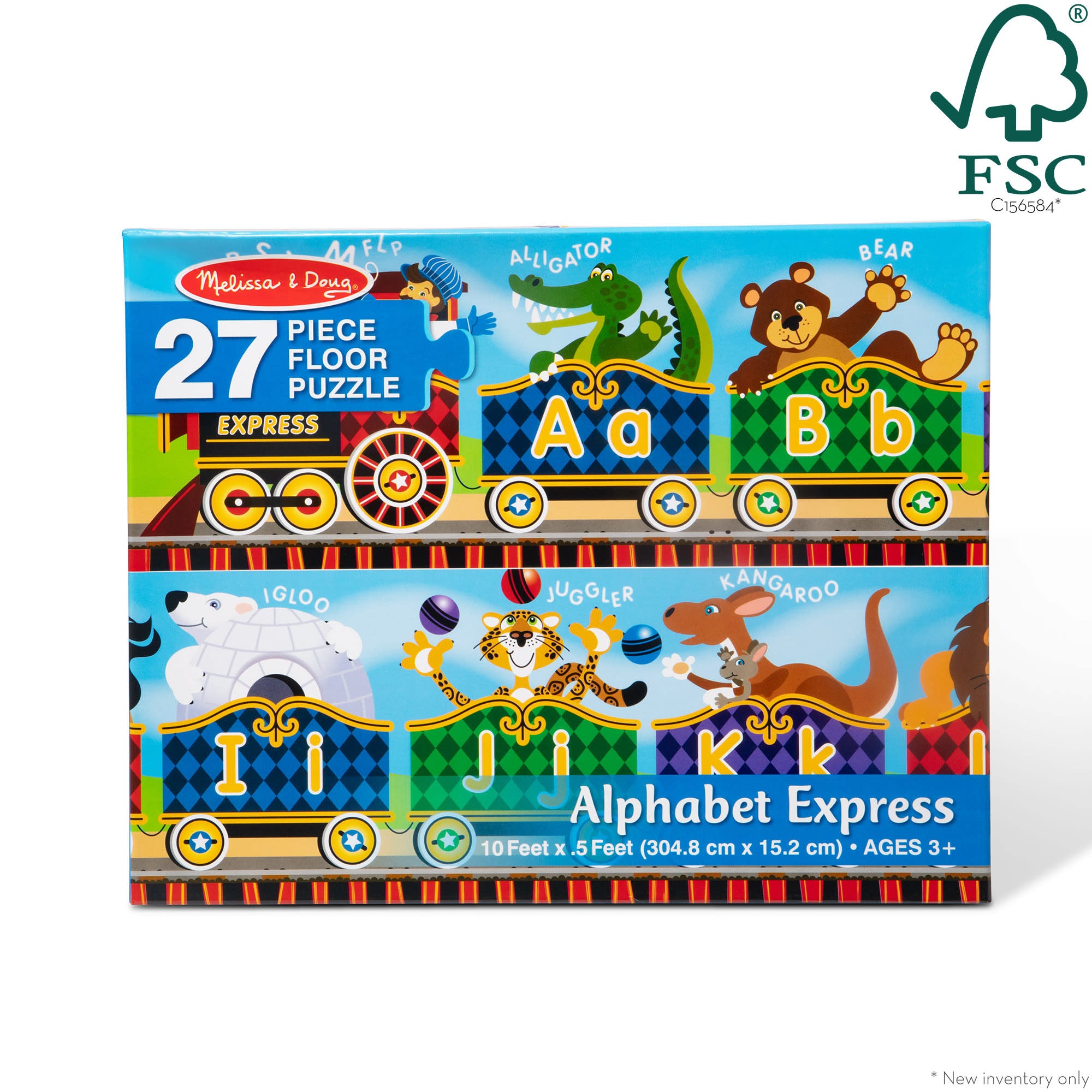 Alphabet Express Floor Puzzle - 27 Pieces - Image 10
