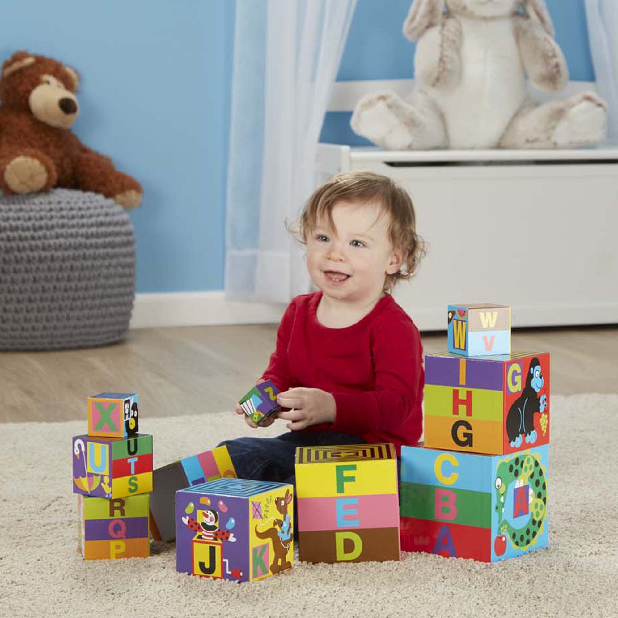 Alphabet Nesting and Stacking Blocks - Image 4
