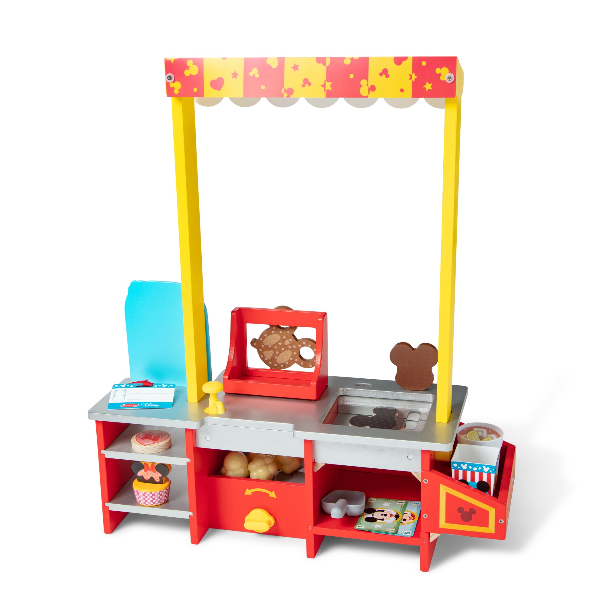 Disney Snacks & Popcorn Wooden Food Counter - Image 4