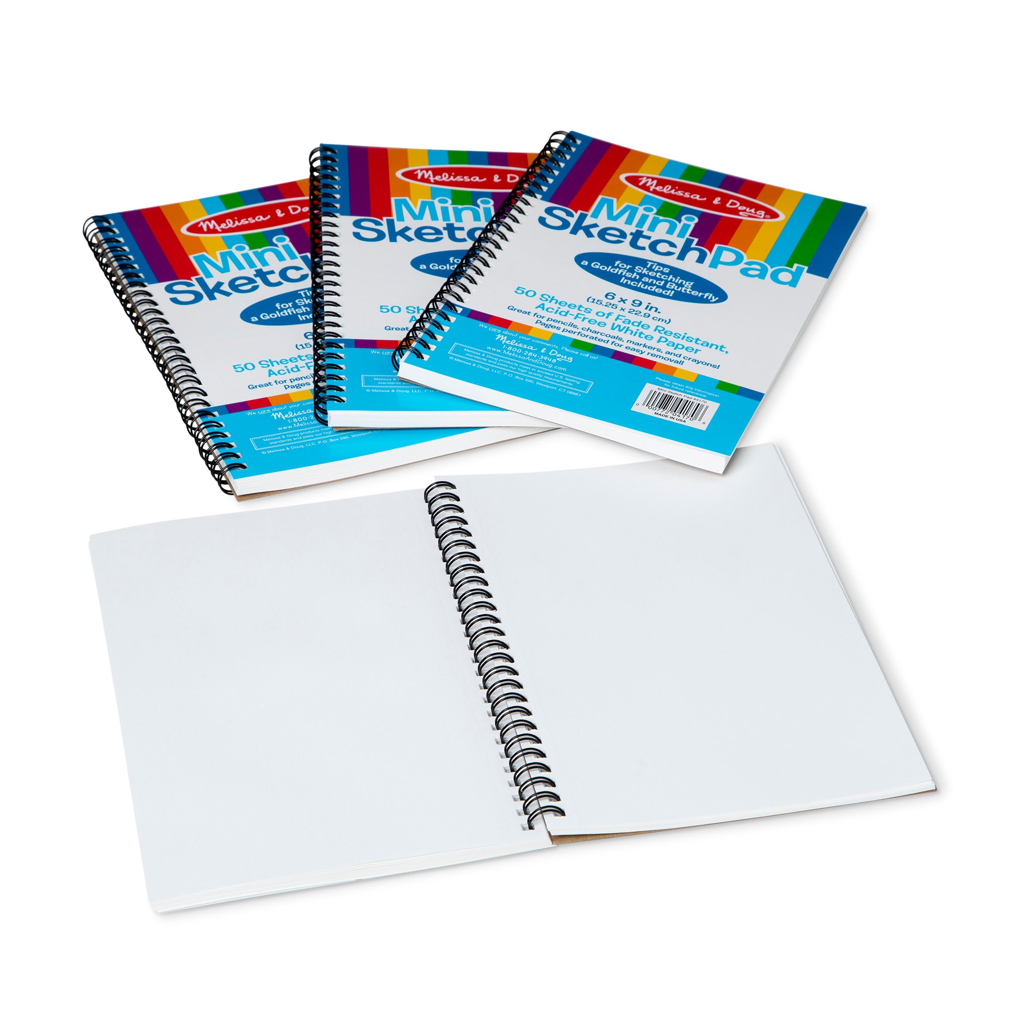 Mini Sketch Pad 4-Pack - Image 4