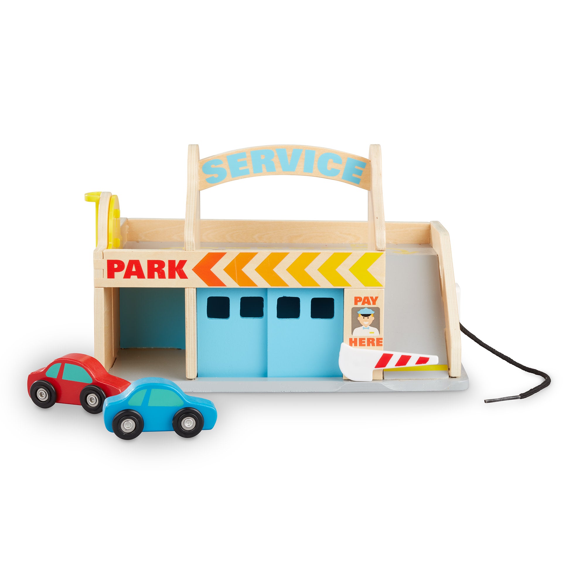 Wooden Service Station Parking Garage - Image 4