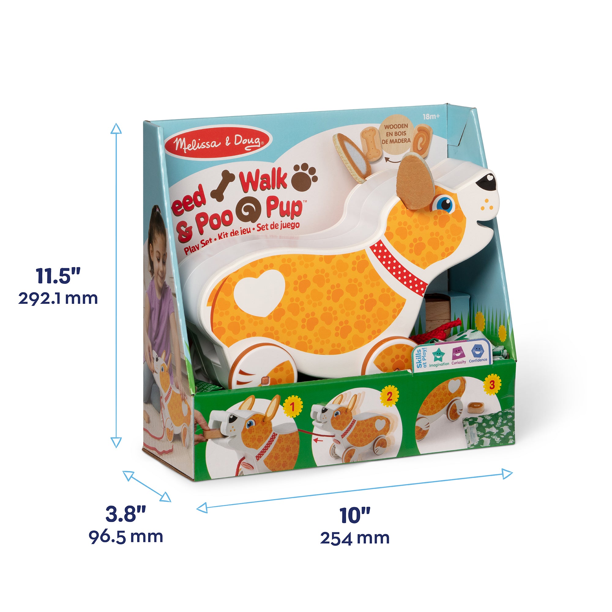 Feed. Walk & Poo Pup Play Set - Image 3