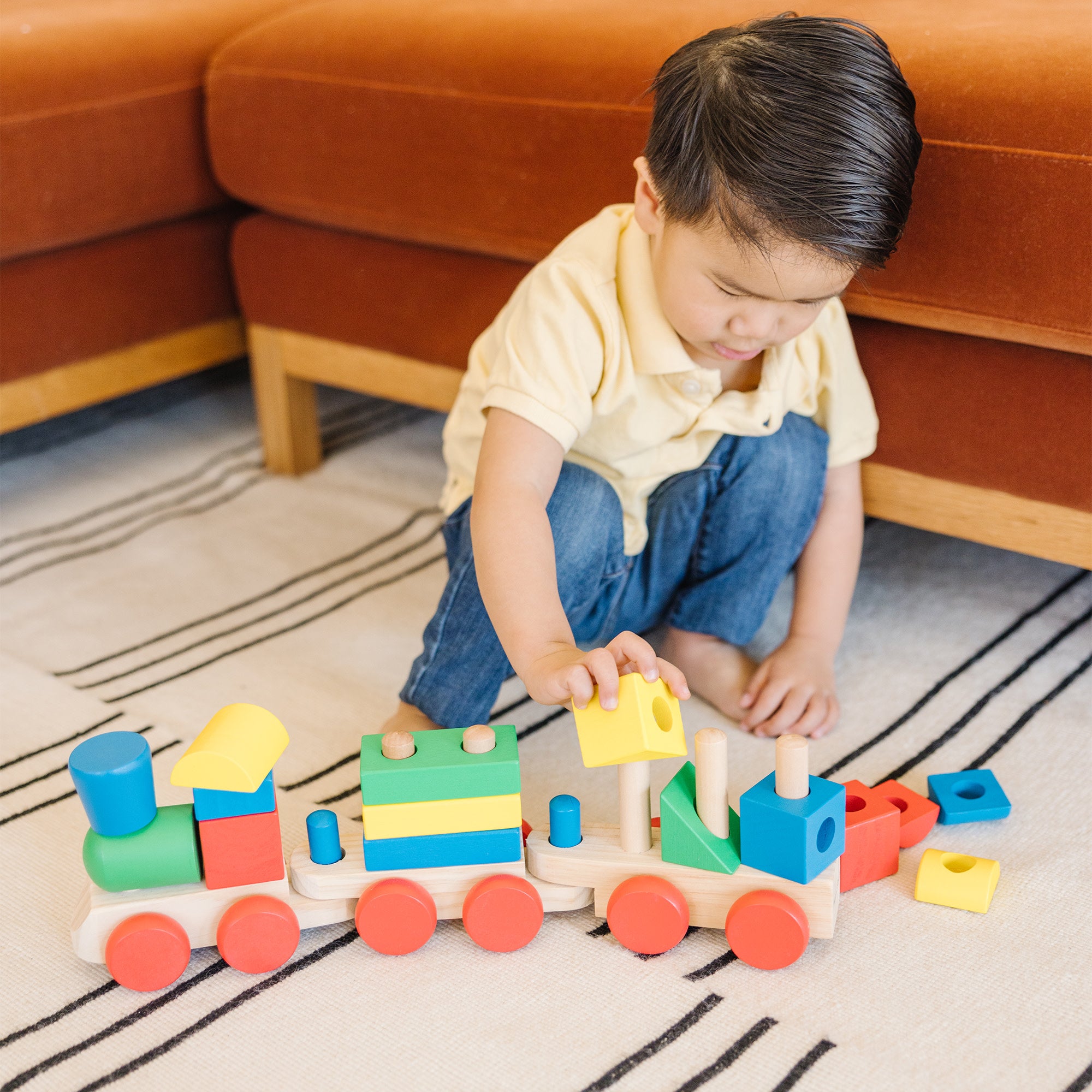 Stacking Train Toddler Toy - Image 5
