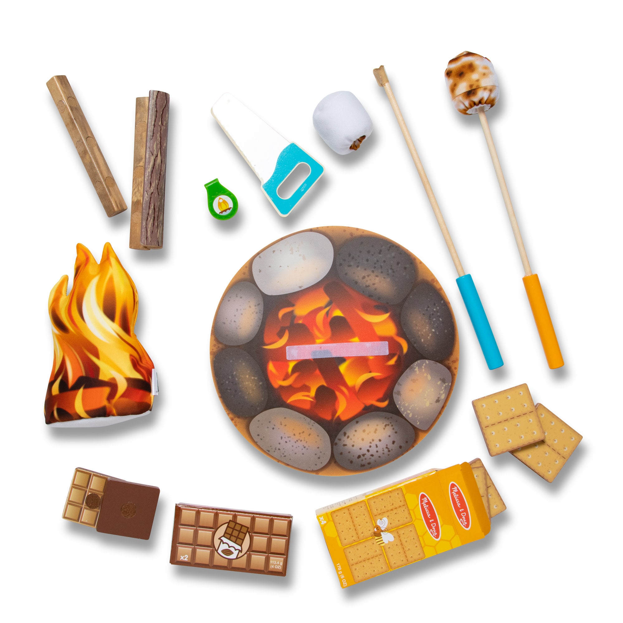 Let's Explore Campfire S'Mores Play Set - Image 4