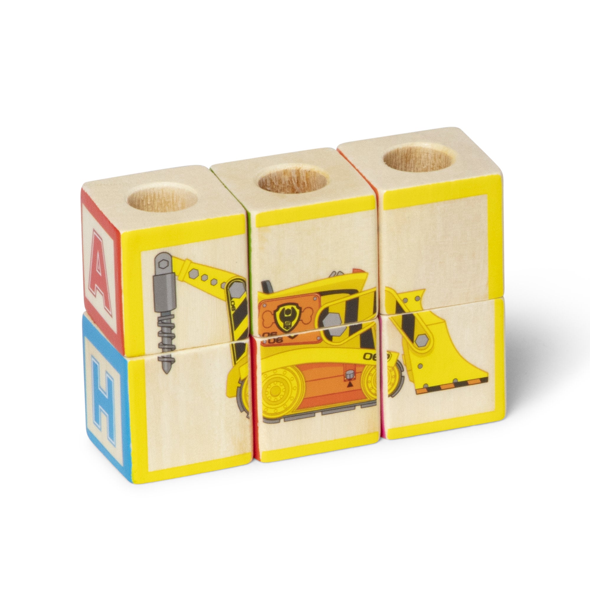 PAW Patrol Wooden ABC Block Truck - Image 8