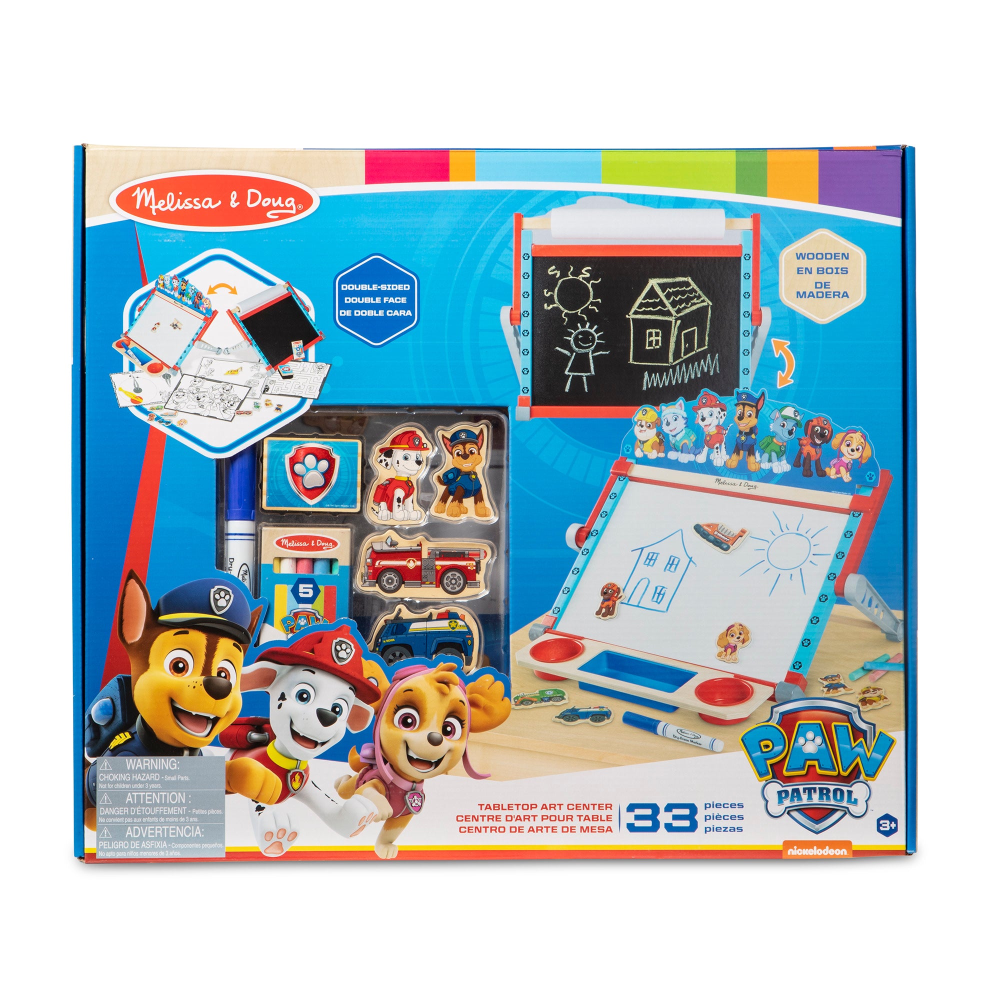 PAW Patrol Wooden Tabletop Art Center - Image 3