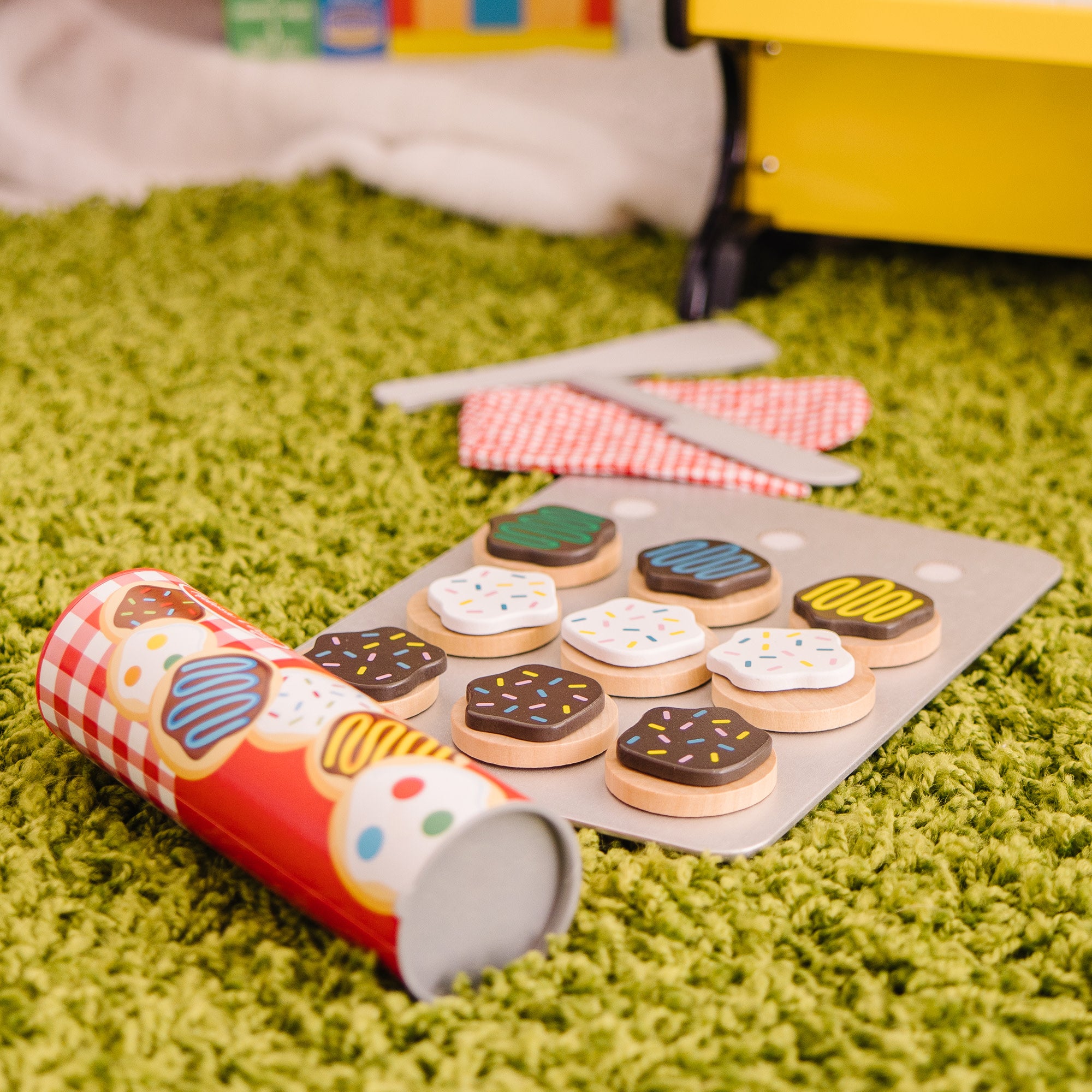 Slice & Bake Cookie Set - Wooden Play Food - Image 9