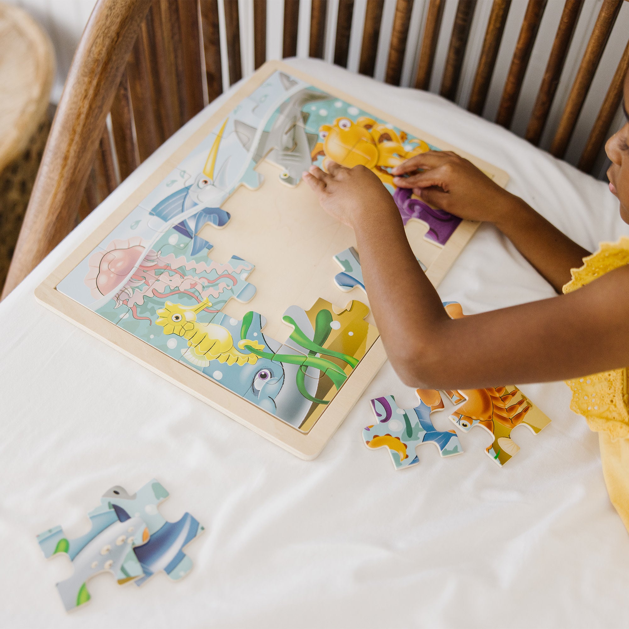 Wooden Jigsaw Puzzle - Under the Sea - 24 Pieces - Image 8