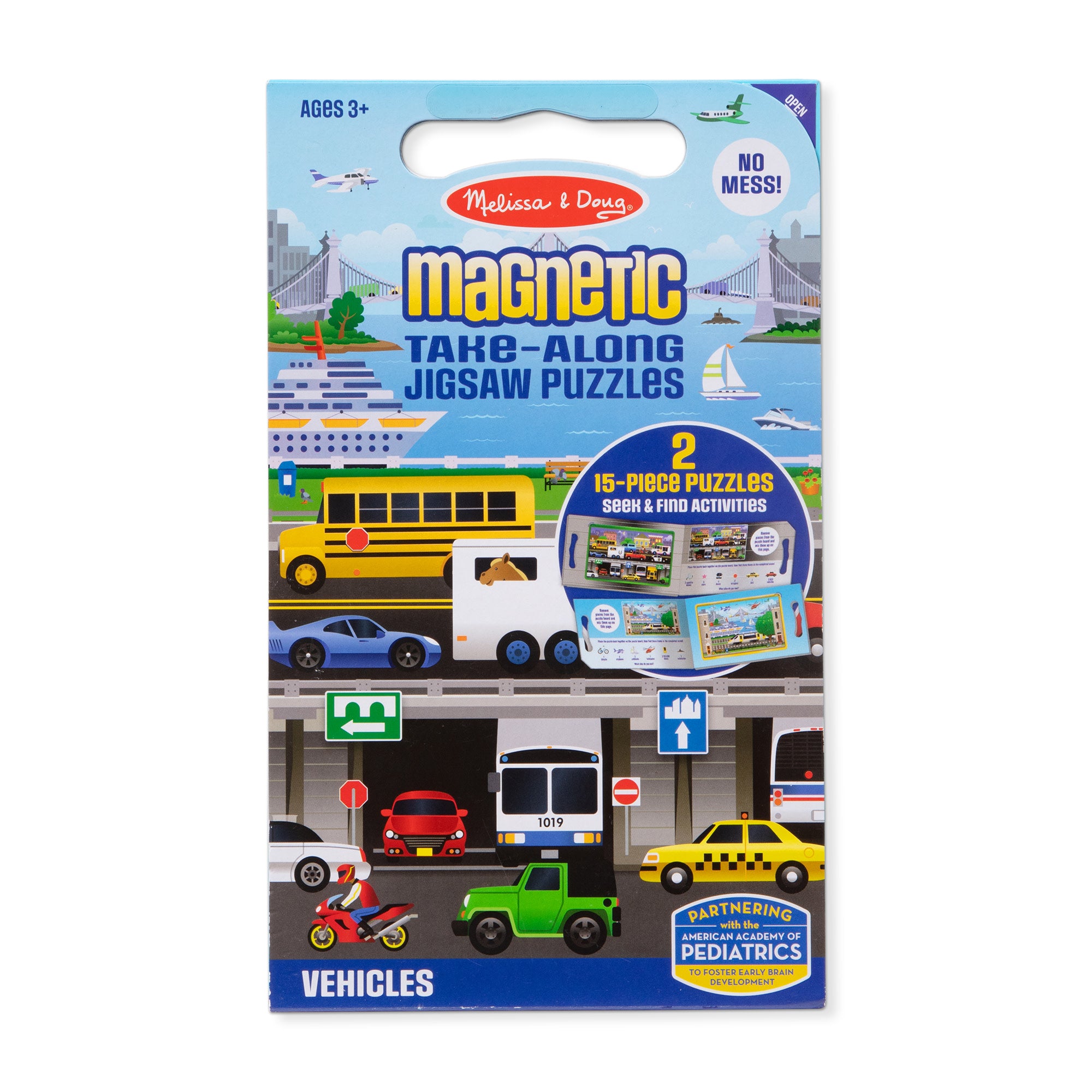Take-Along Magnetic Jigsaw Puzzles – Vehicles - Image 3