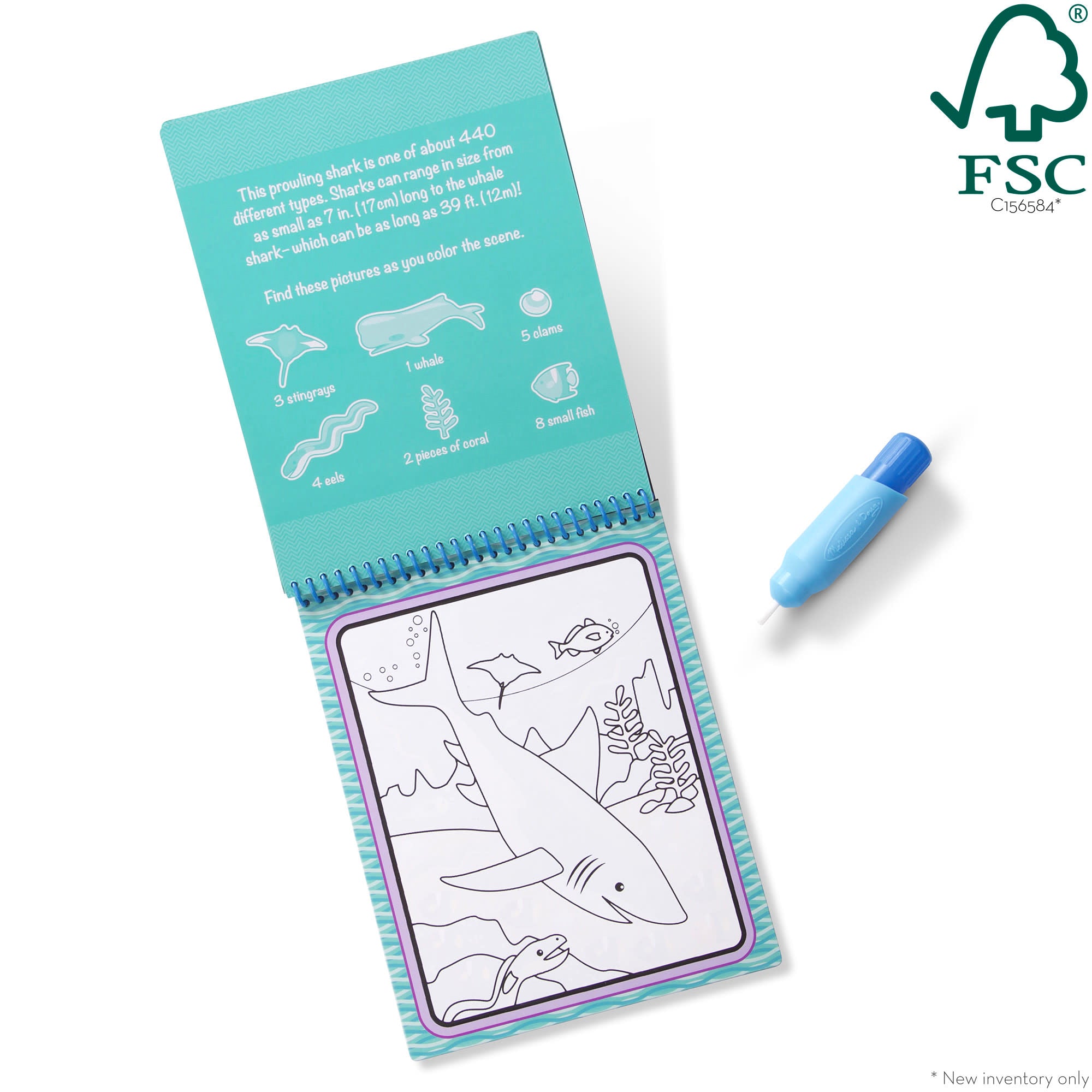 Water Wow! Water-Reveal Pad - Under the Sea - Image 3