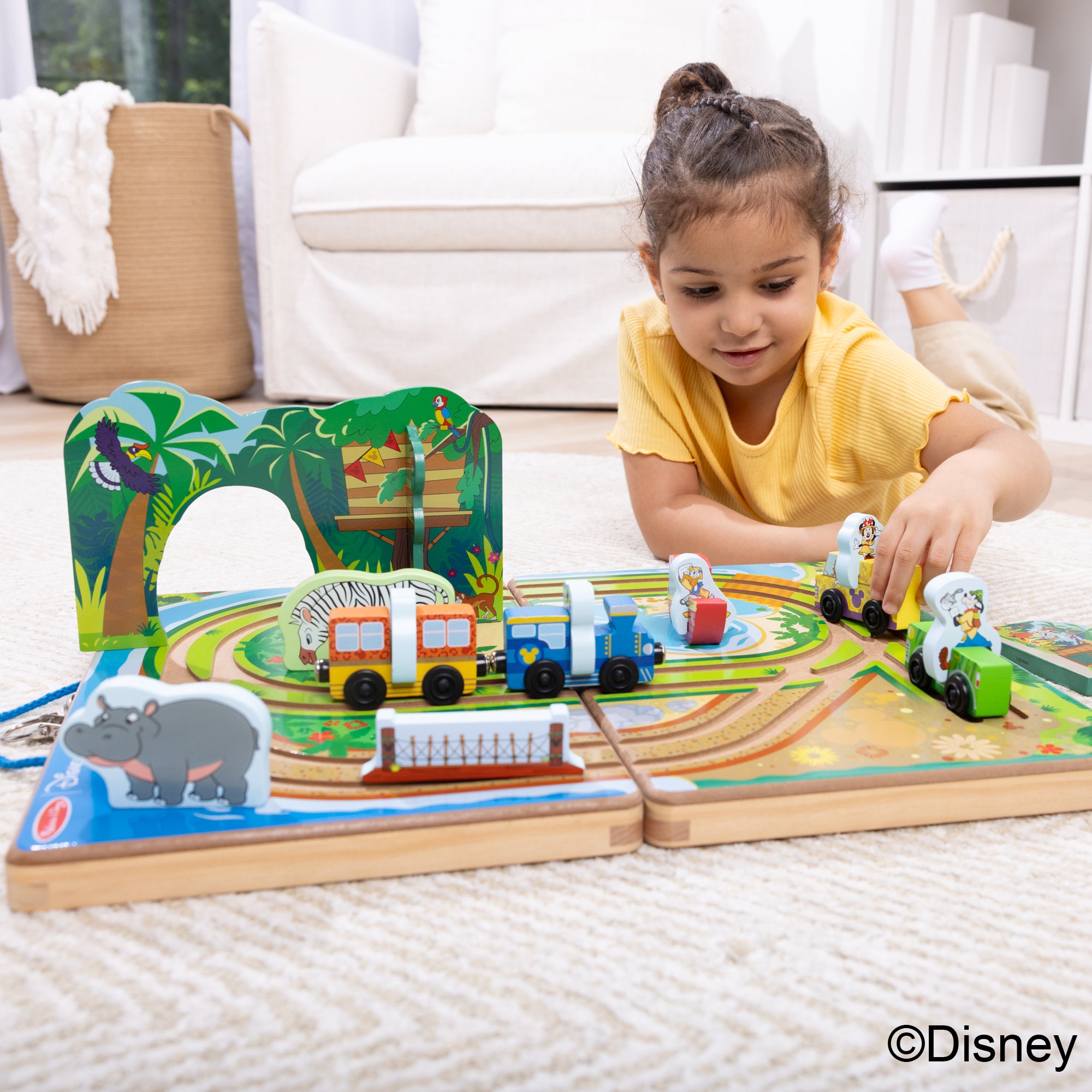 Disney Take-Along Safari Wooden Play Set - Image 7