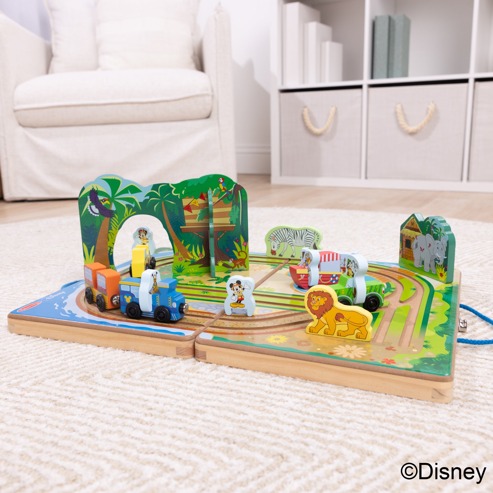 Disney Take-Along Safari Wooden Play Set - Image 9