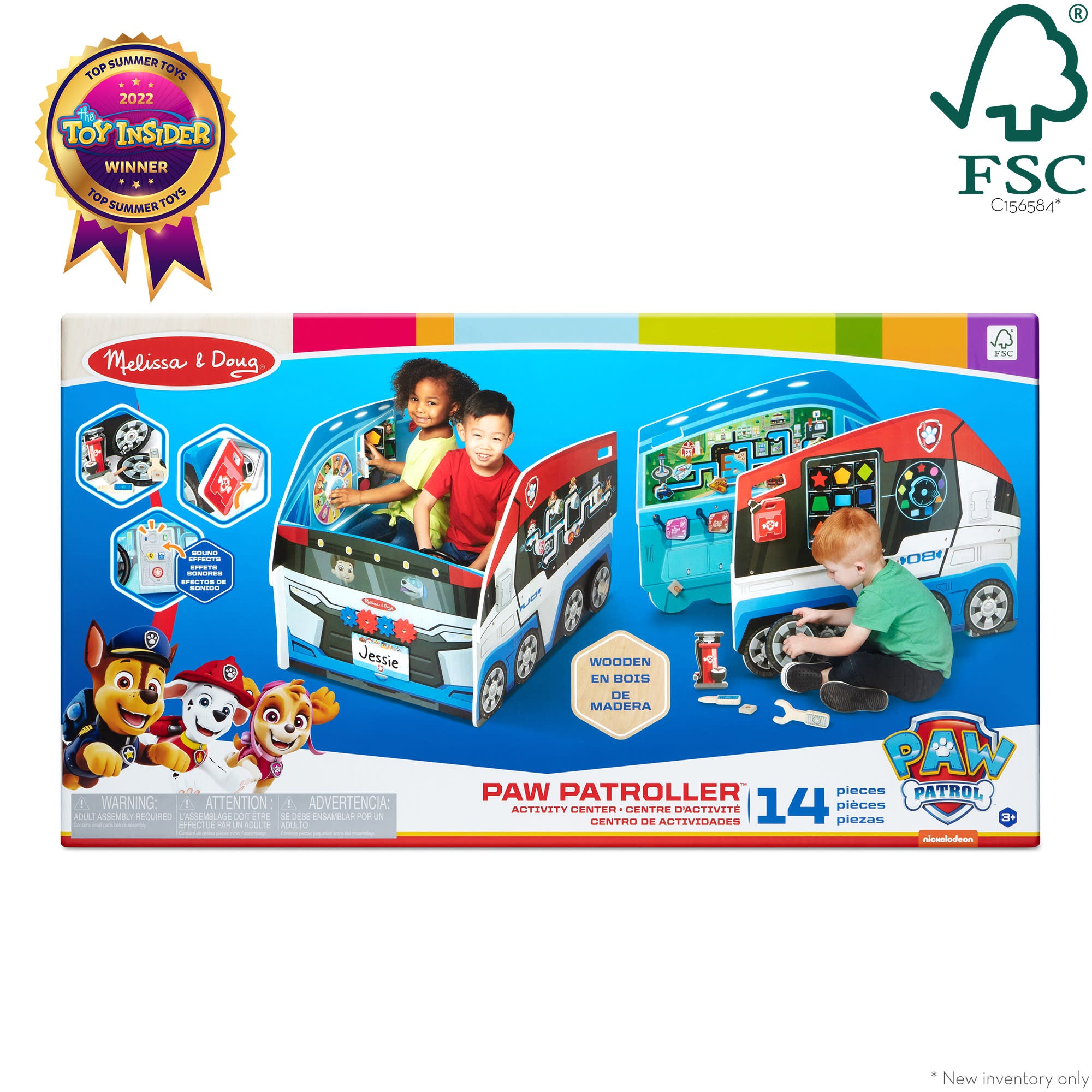 PAW Patrol Wooden PAW Patroller Activity Center - Image 6