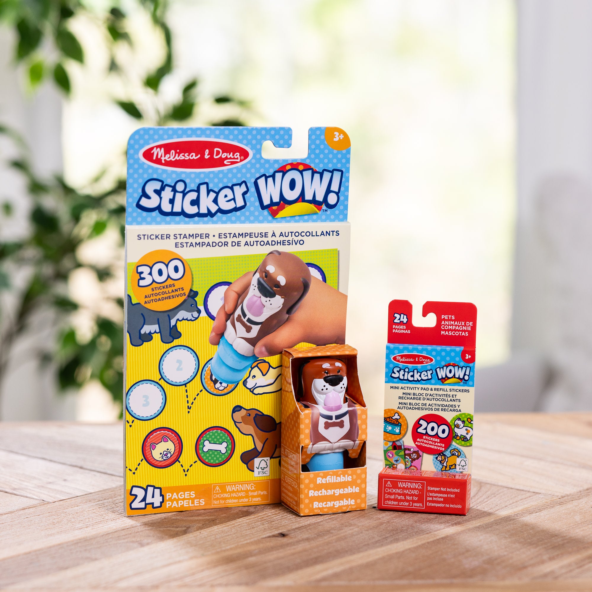 Sticker WOW!™ Dog Bundle: Activity Pad & Sticker Stamper + Mini Activity Pad and 200 Refill Stickers - Image 3