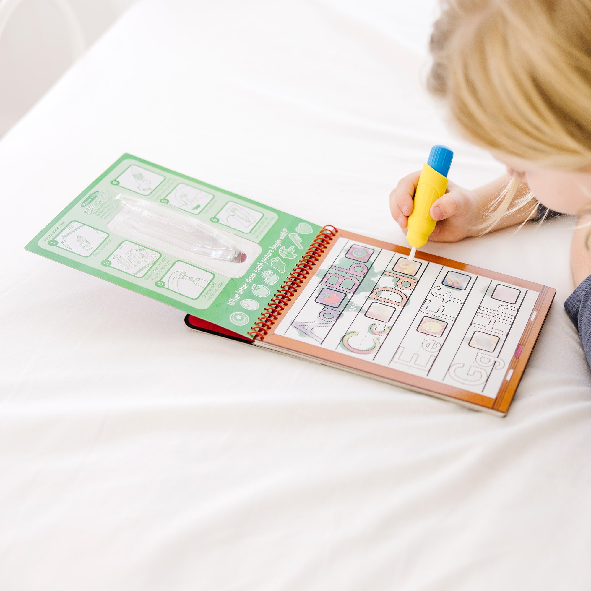 Water Wow! Water-Reveal Activity Pad - Alphabet - Image 6