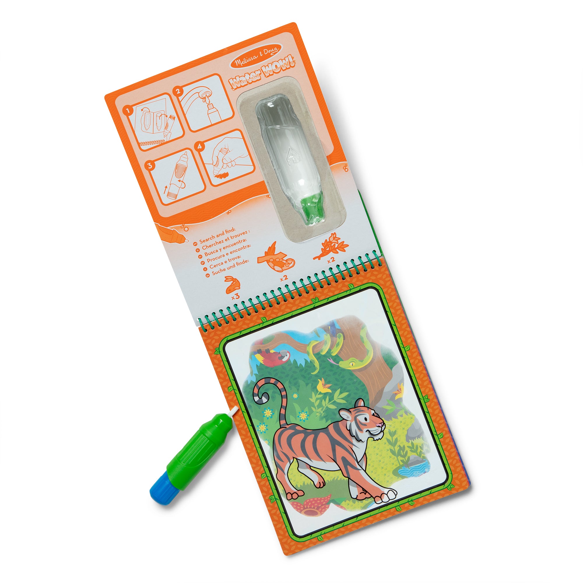 On the Go Water Wow! Water-Reveal Pad – Jungle - Image 3