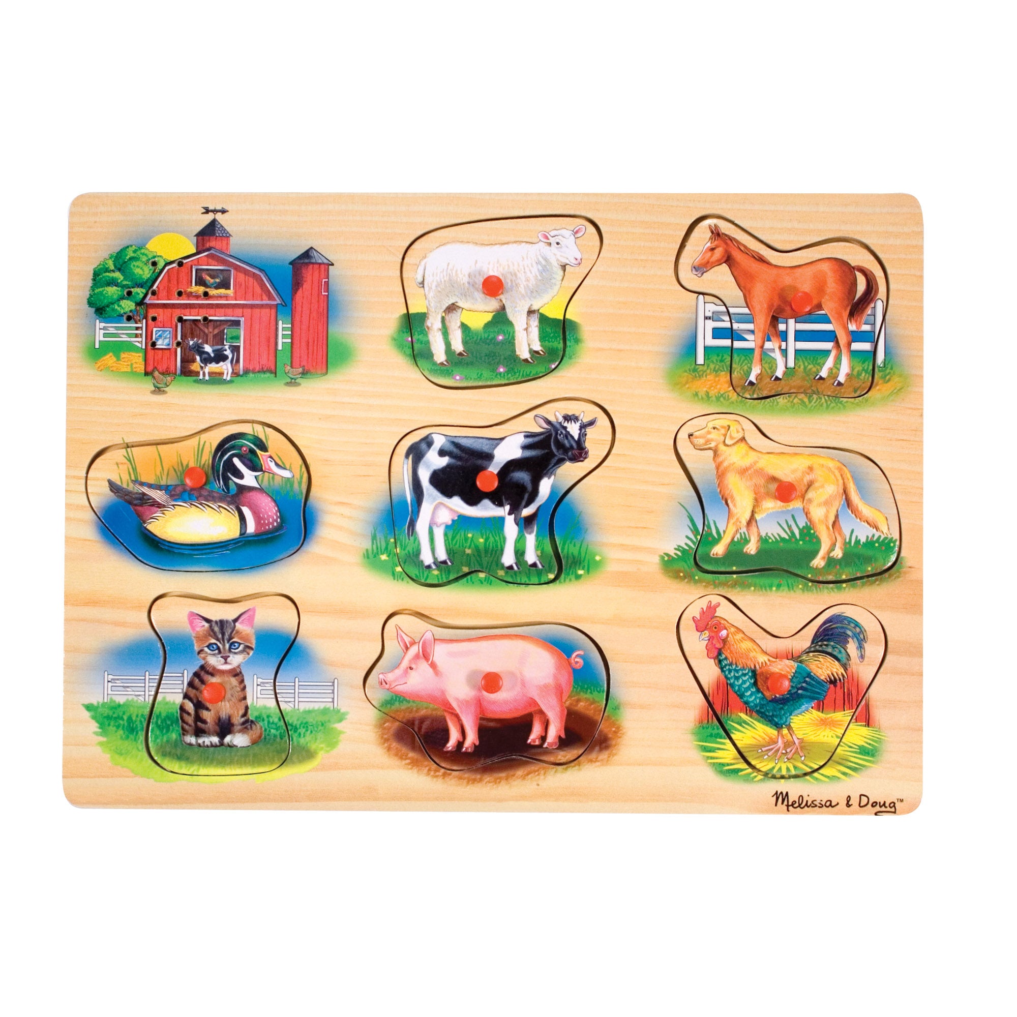 Farm Sound Puzzle - 8 Pieces - Image 4