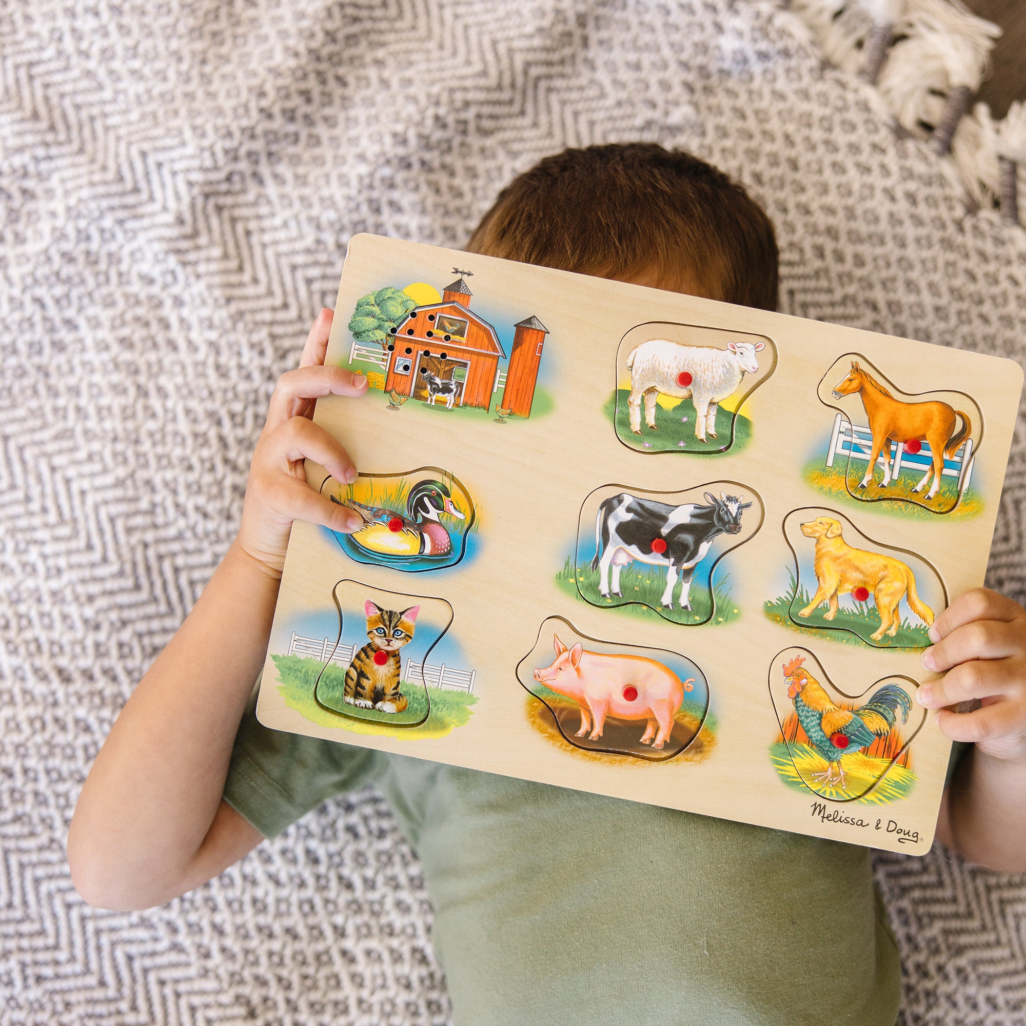 Farm Sound Puzzle - 8 Pieces - Image 7