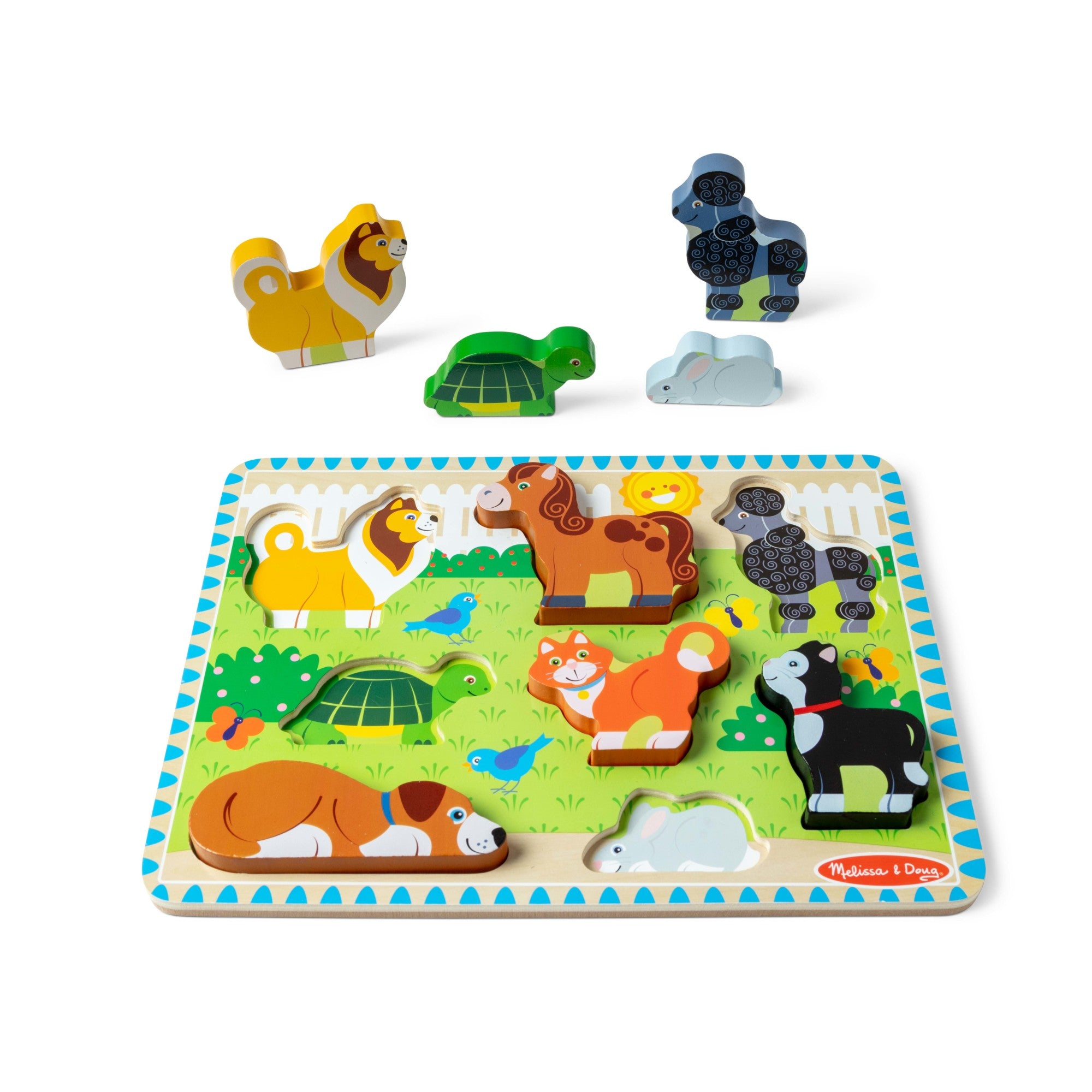 Pets Chunky Puzzle - 8 Pieces - Image 4