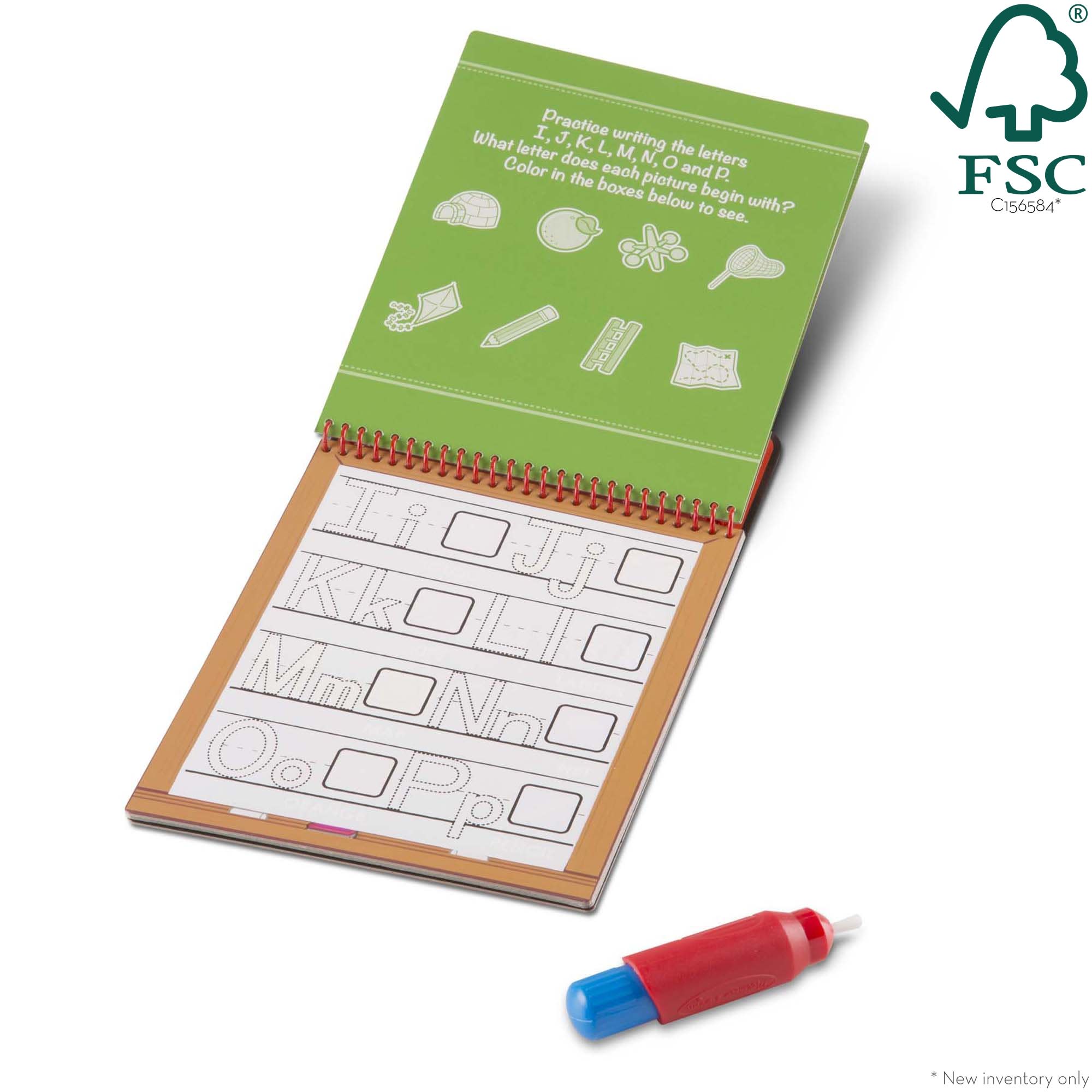 Water Wow! Water-Reveal Activity Pad - Alphabet - Image 3