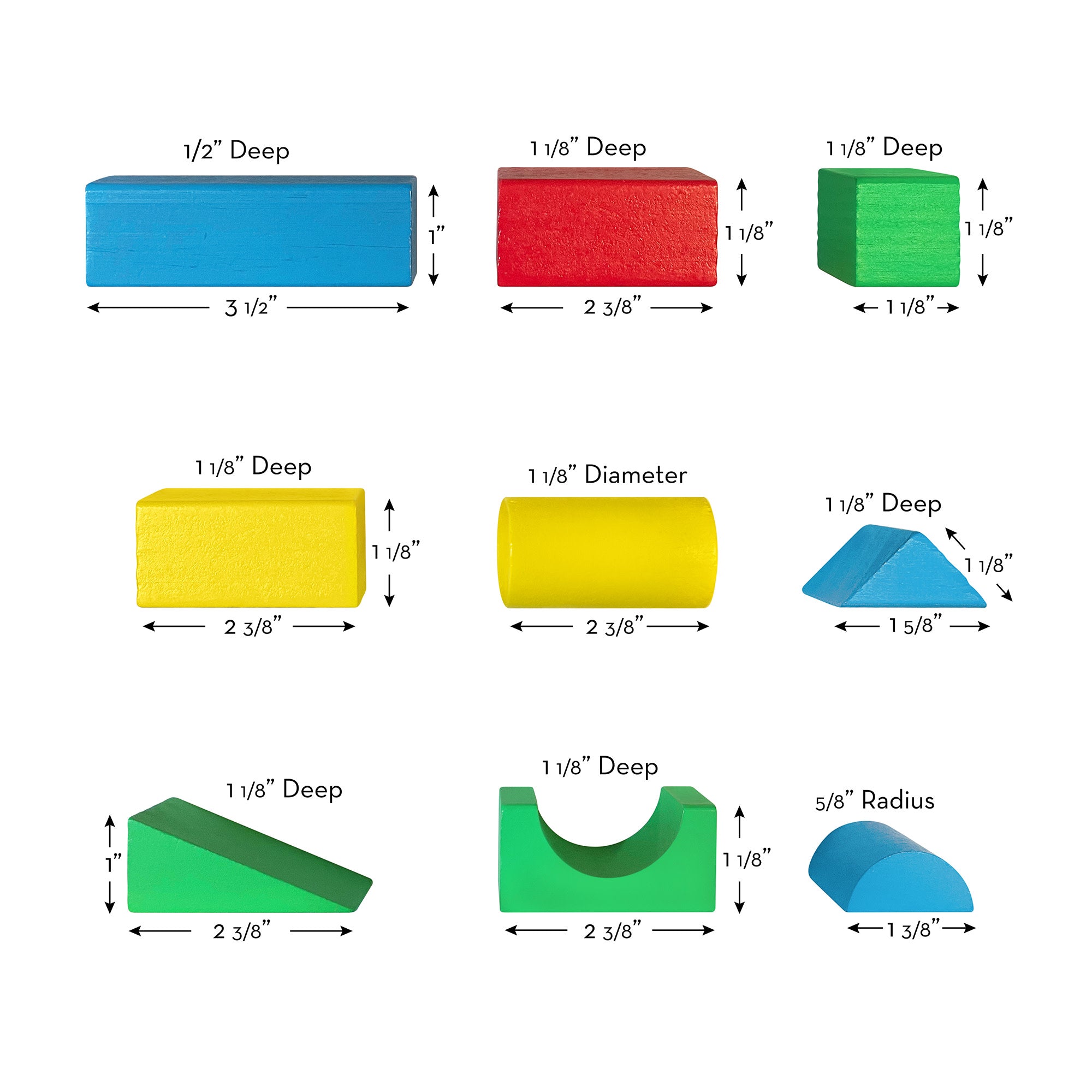 100-Piece Wood Blocks Set - Image 4