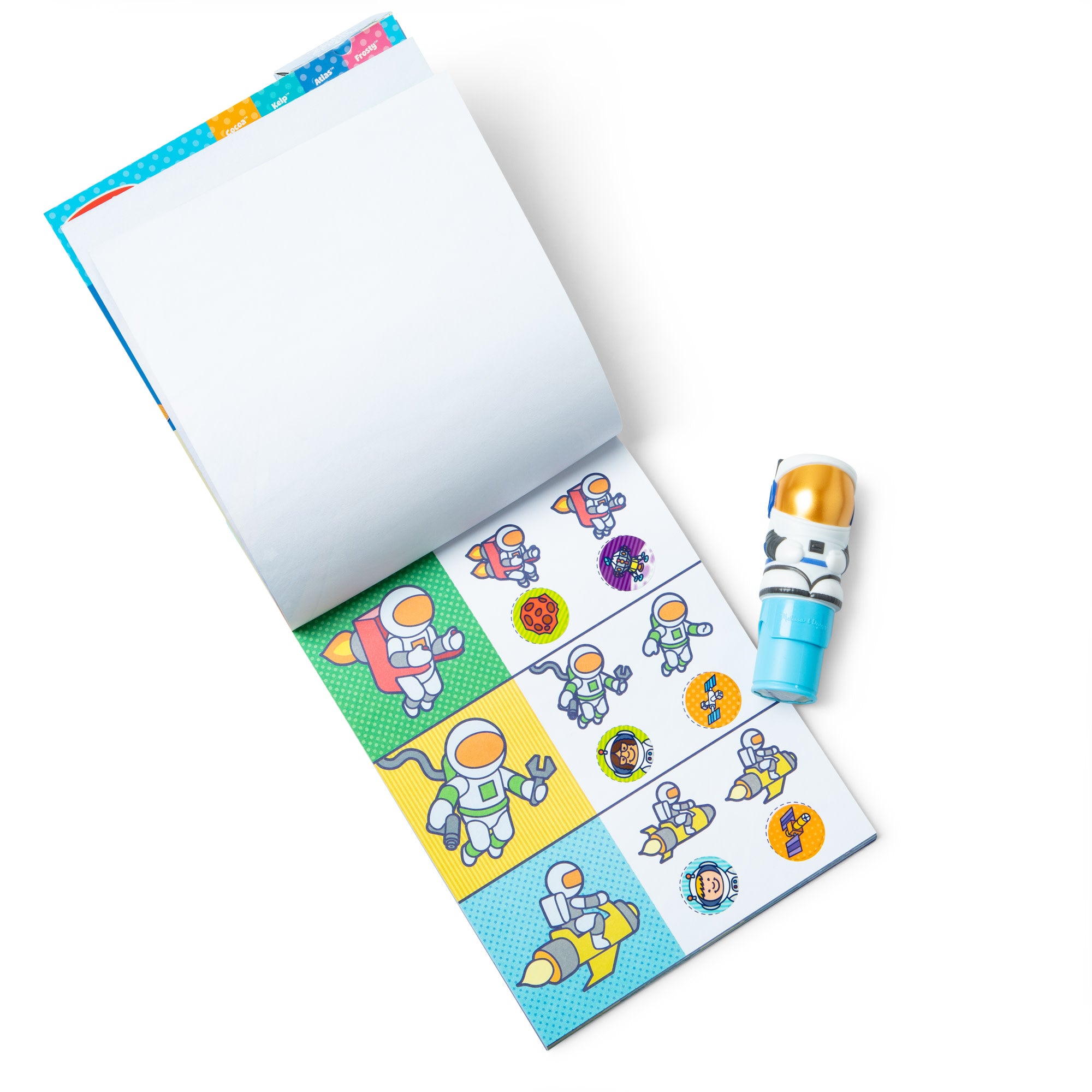 Sticker WOW!™ Astronaut Bundle: Activity Pad & Sticker Stamper + Mini Activity Pad and 200 Refill Stickers - Image 4