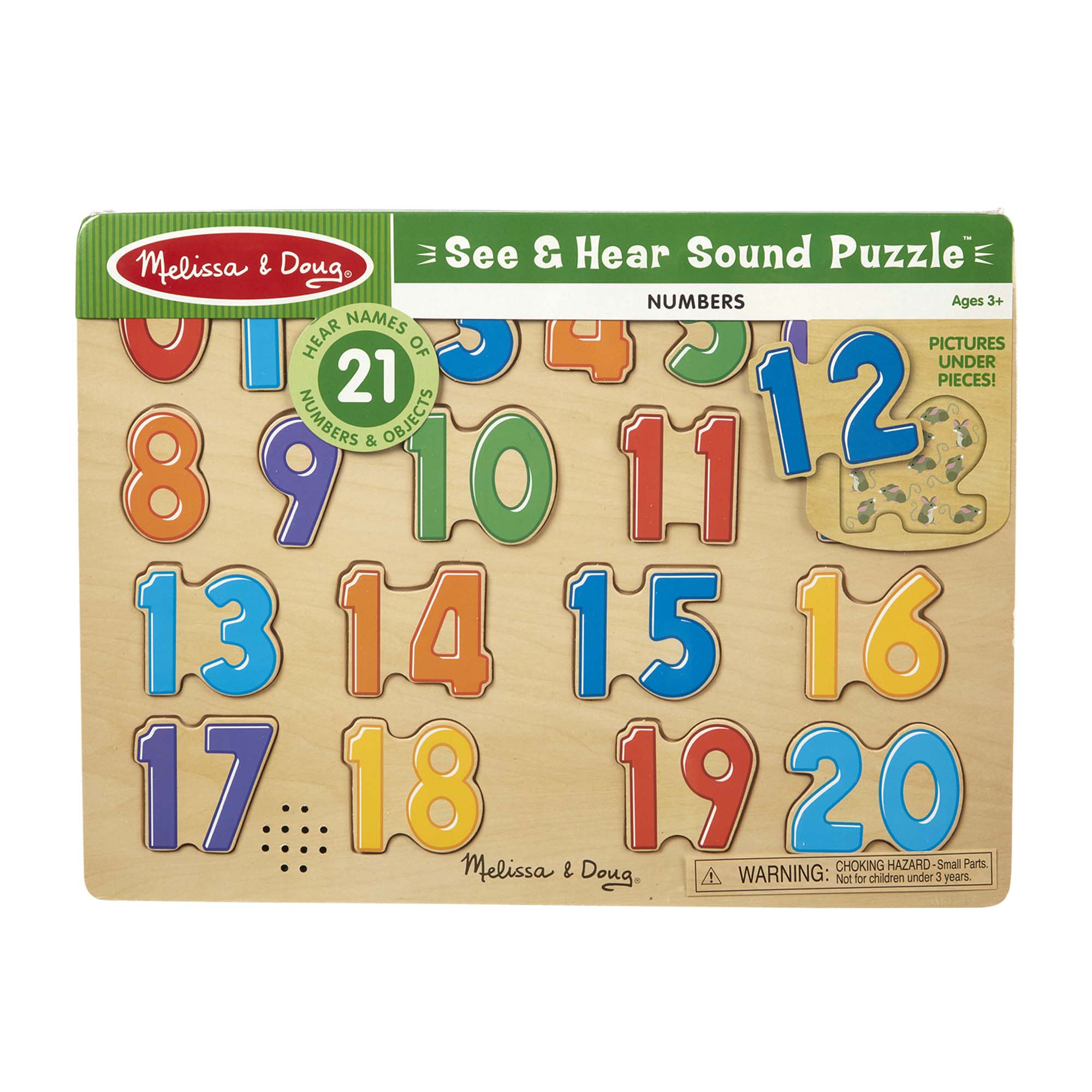 Numbers Sound Puzzle - 21 Pieces - Image 5