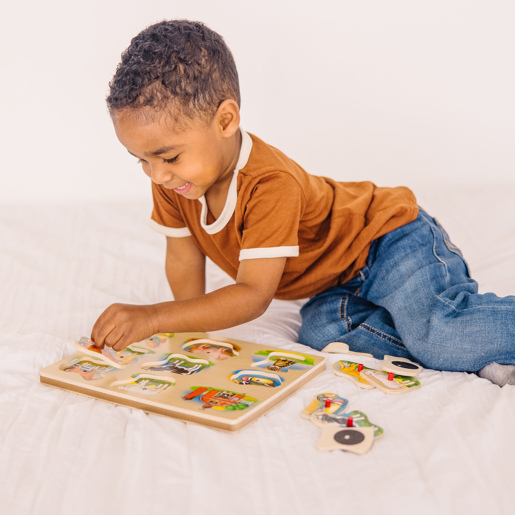 Farm Sound Puzzle - 8 Pieces - Image 10