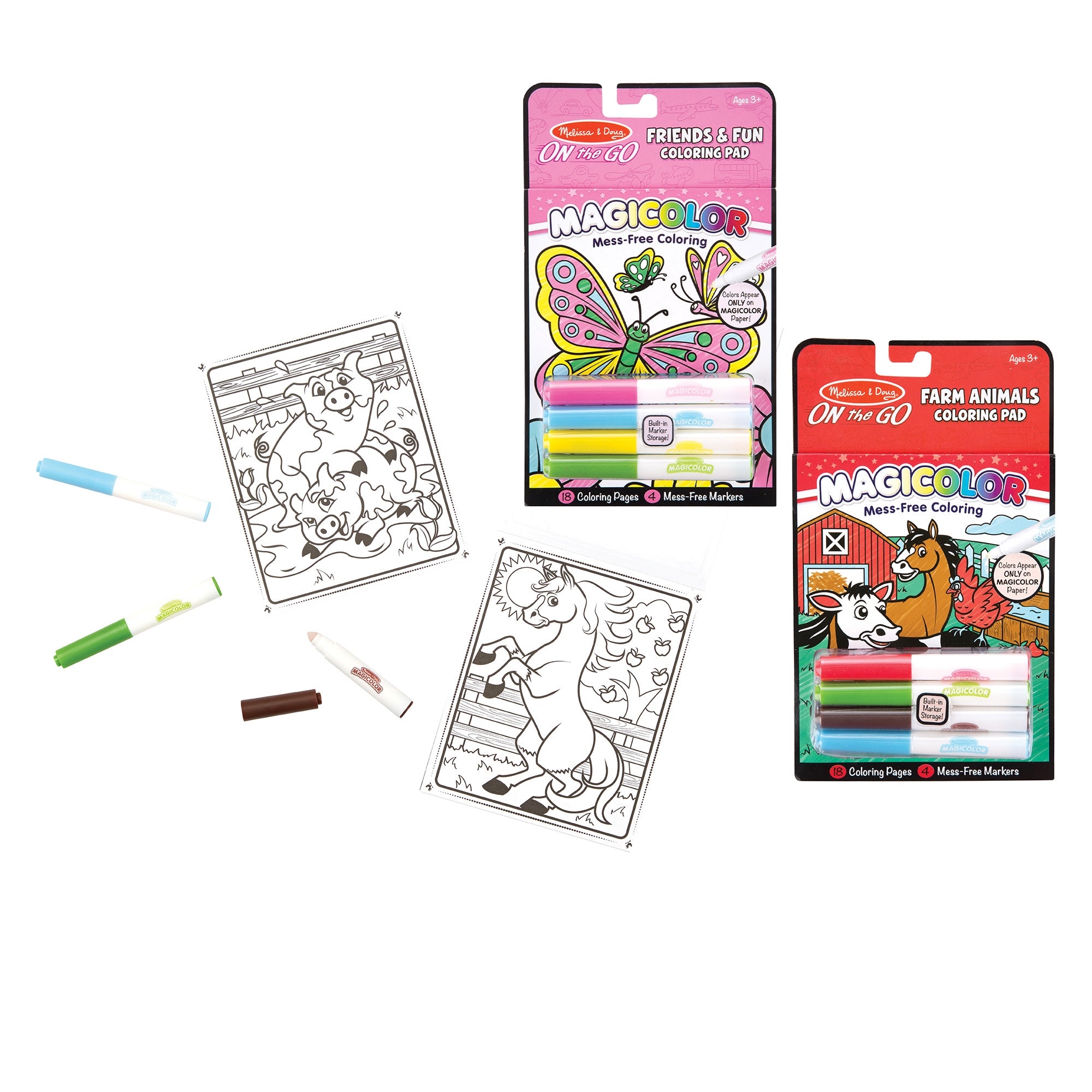 On the Go Magicolor Coloring Pad - Farm Animals - Image 4